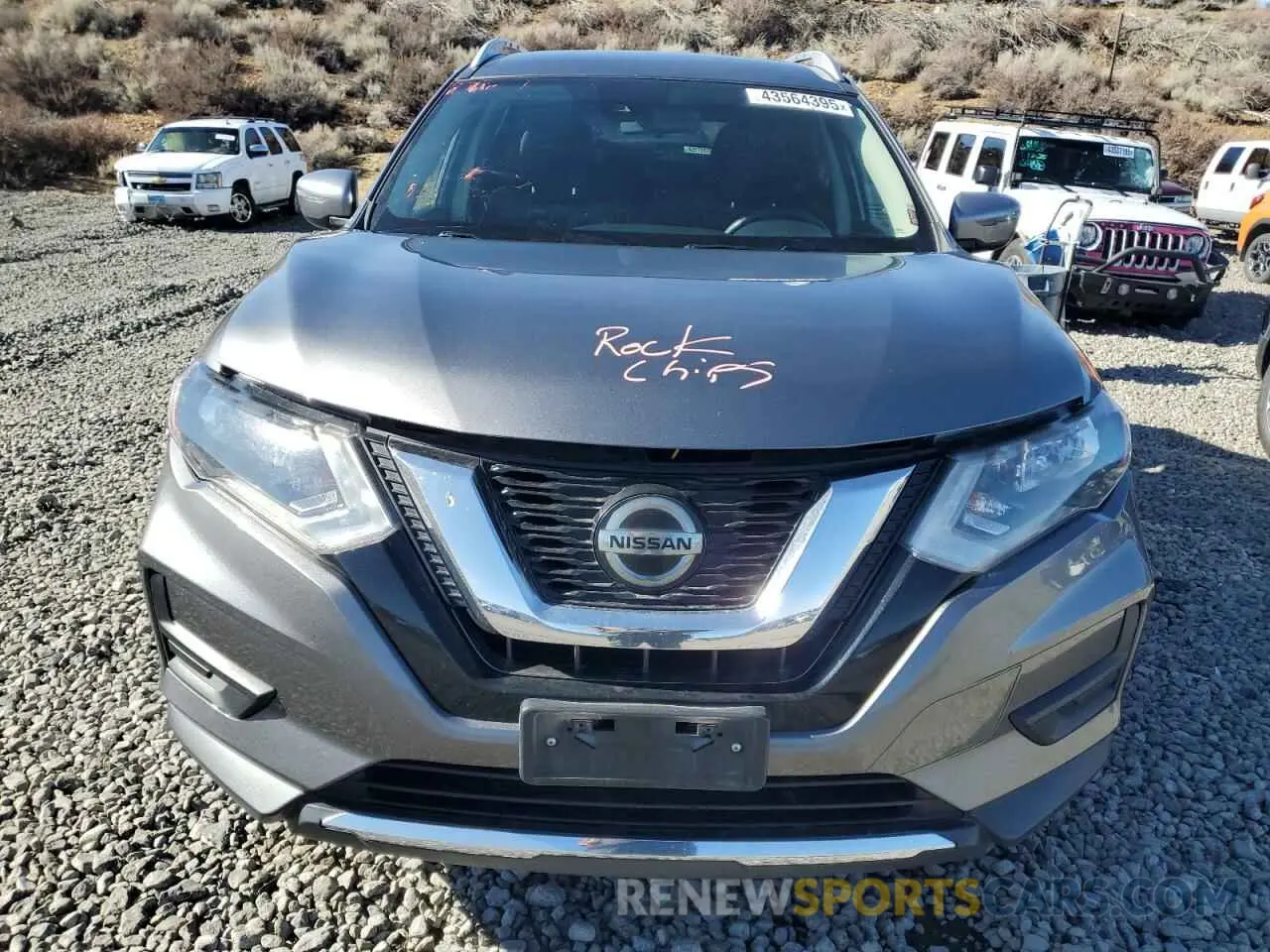 5 fotografías del automóvil dañado KNMAT2MV2KP519414 NISSAN ROGUE 2019