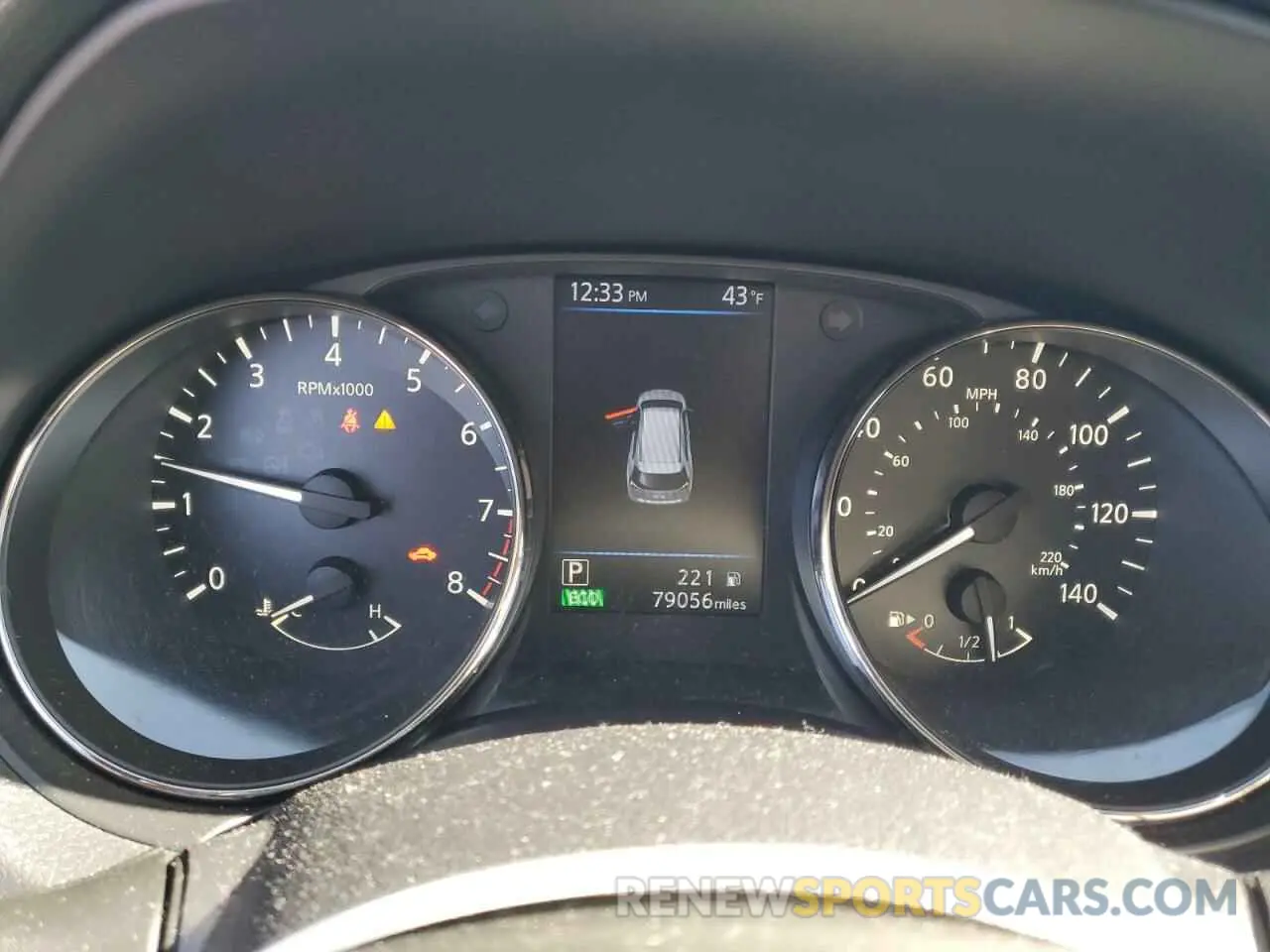 9 fotografías del automóvil dañado KNMAT2MV2KP519414 NISSAN ROGUE 2019
