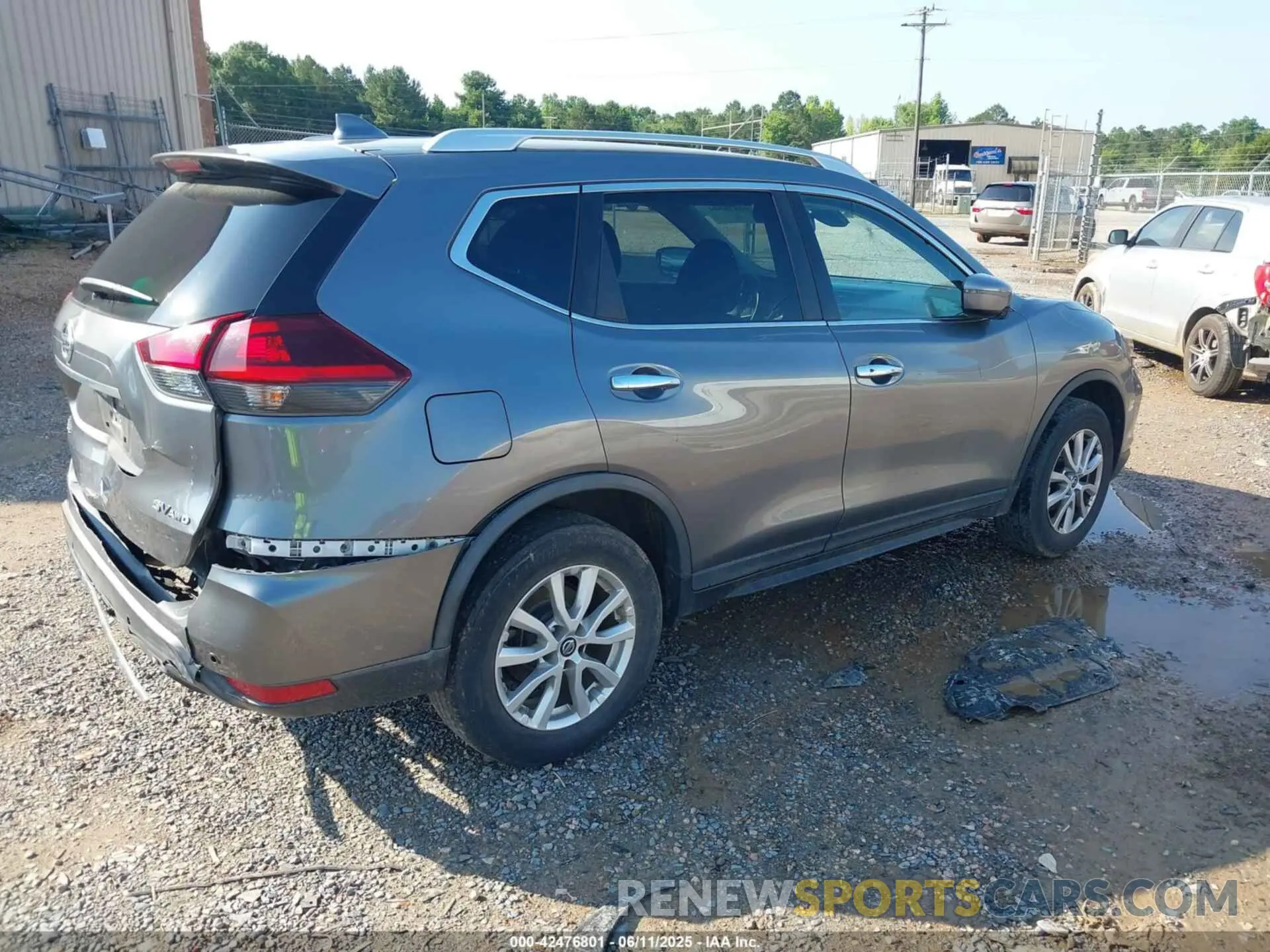 4 fotografías del automóvil dañado KNMAT2MV2KP526184 NISSAN ROGUE 2019