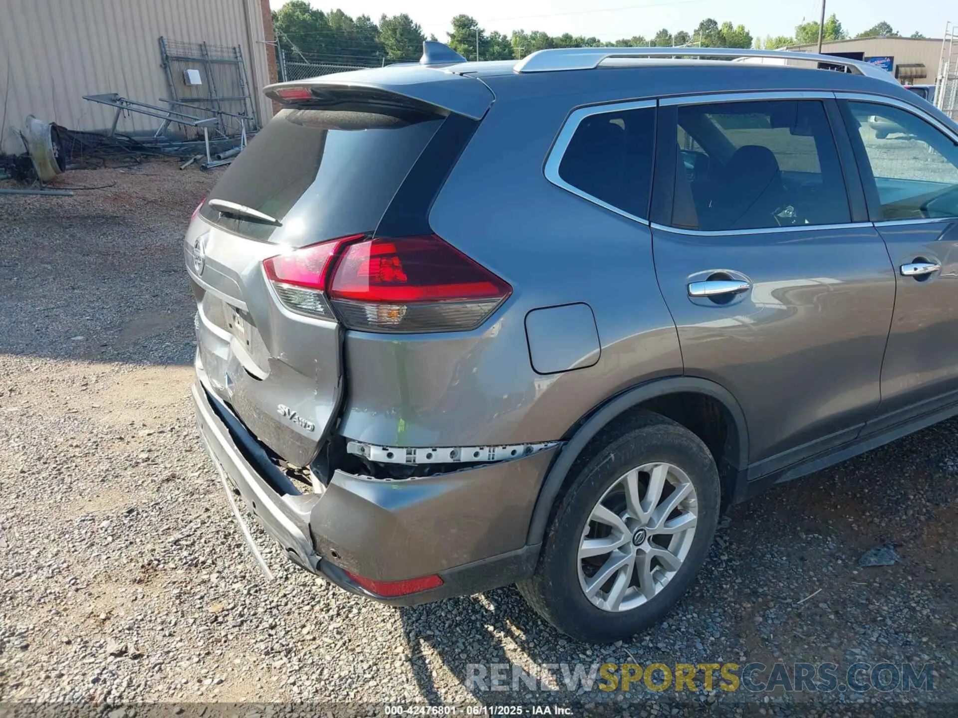 6 fotografías del automóvil dañado KNMAT2MV2KP526184 NISSAN ROGUE 2019