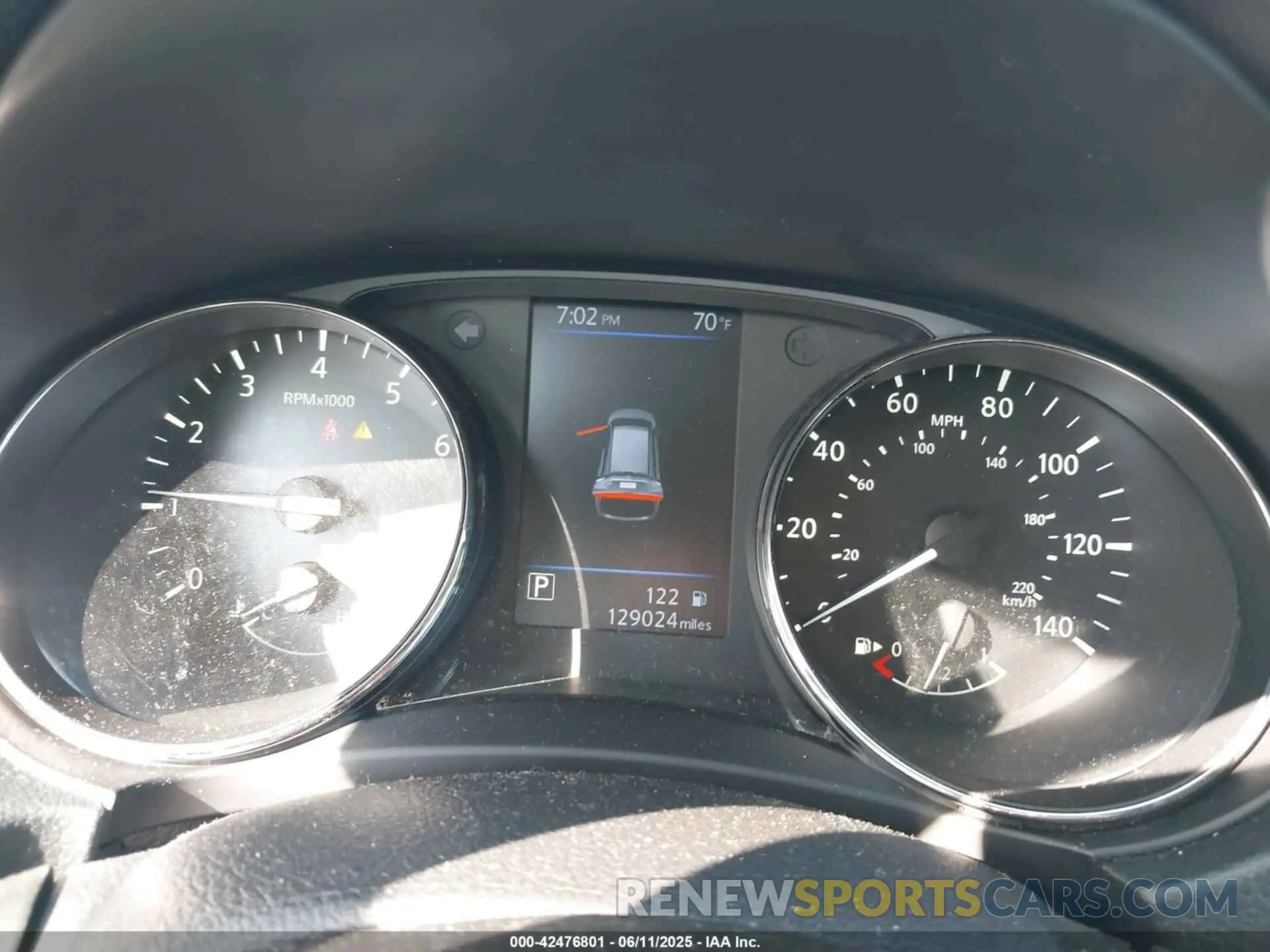 7 fotografías del automóvil dañado KNMAT2MV2KP526184 NISSAN ROGUE 2019