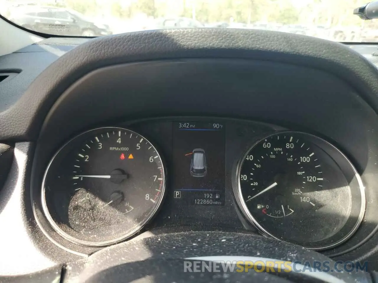 9 fotografías del automóvil dañado KNMAT2MV2KP530008 NISSAN ROGUE 2019