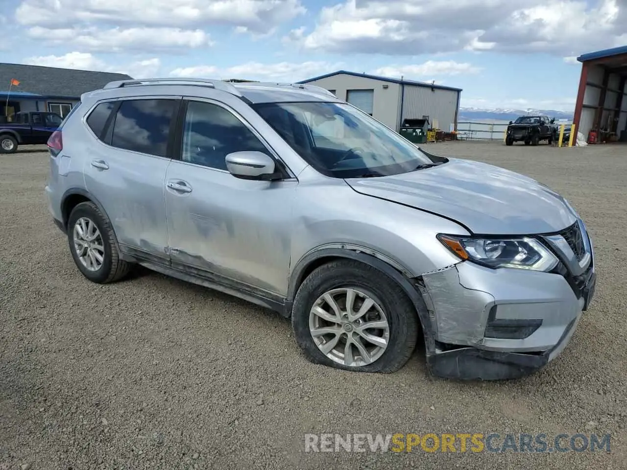 4 fotografías del automóvil dañado KNMAT2MV2KP531241 NISSAN ROGUE 2019