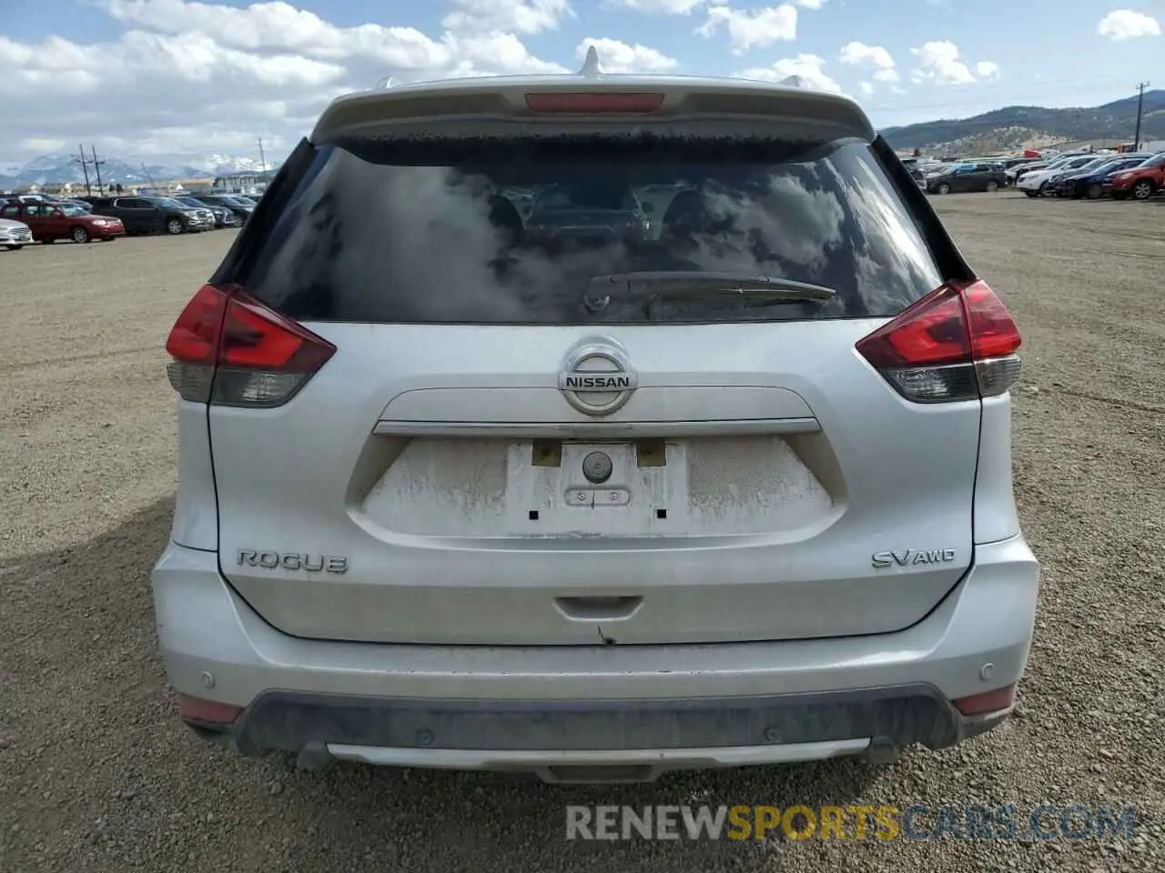 6 fotografías del automóvil dañado KNMAT2MV2KP531241 NISSAN ROGUE 2019