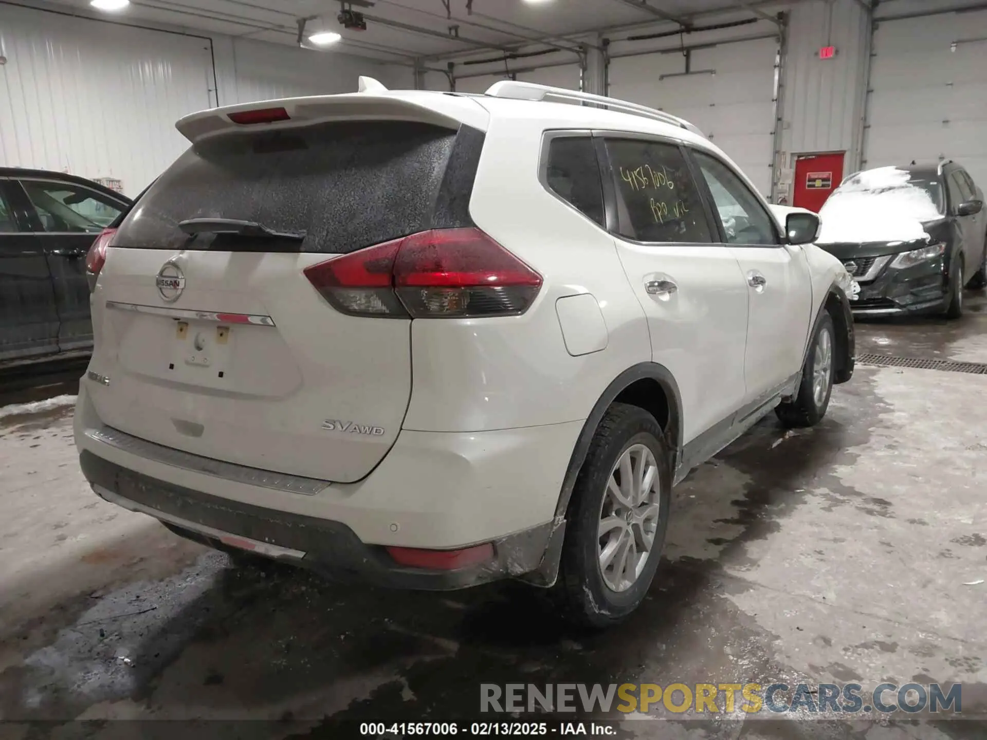 4 fotografías del automóvil dañado KNMAT2MV2KP534835 NISSAN ROGUE 2019