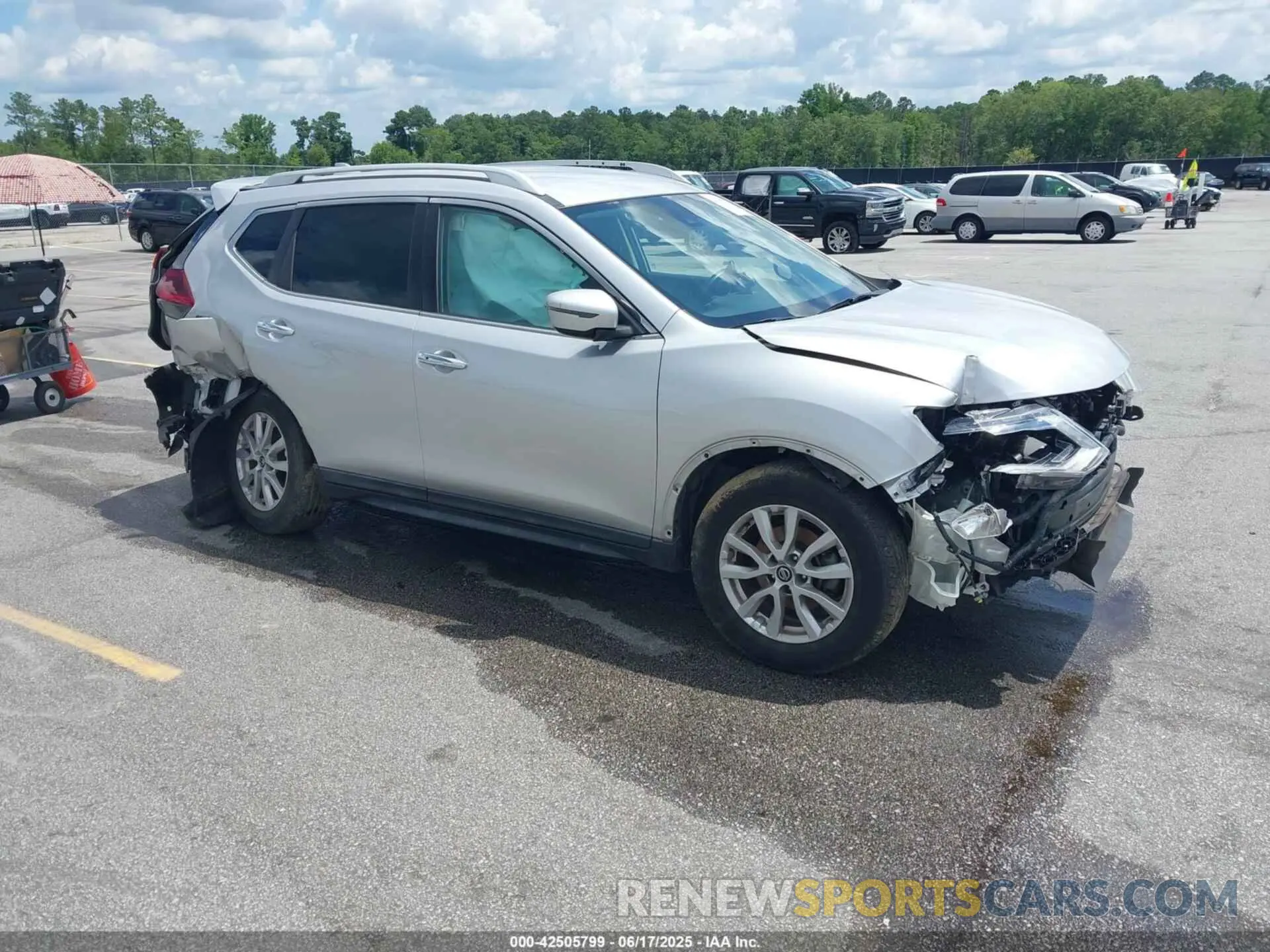 1 fotografías del automóvil dañado KNMAT2MV2KP535760 NISSAN ROGUE 2019