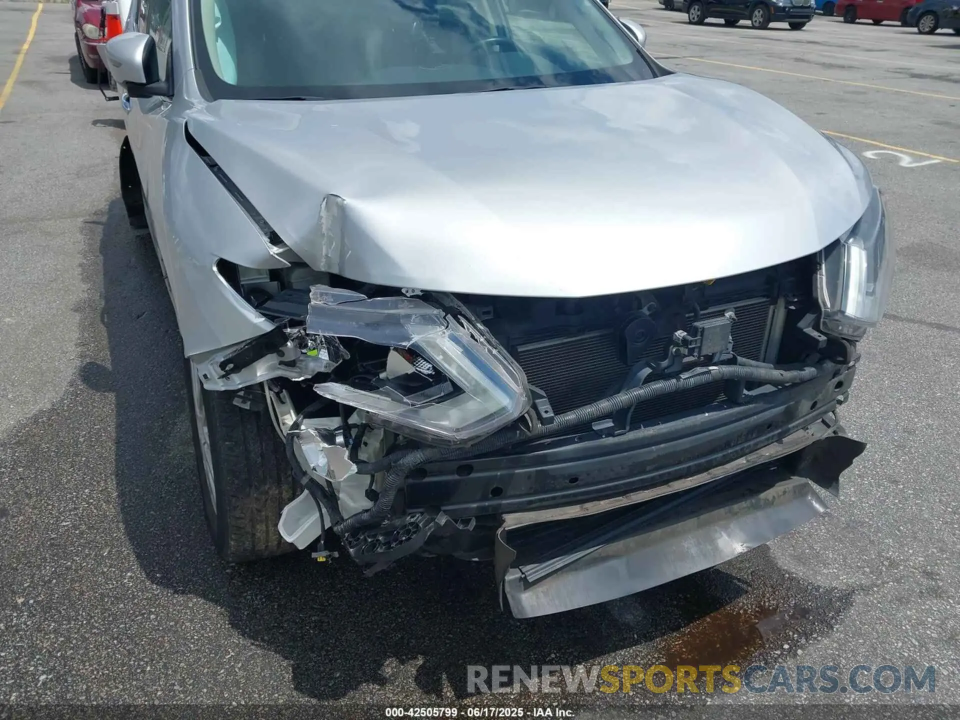 17 fotografías del automóvil dañado KNMAT2MV2KP535760 NISSAN ROGUE 2019