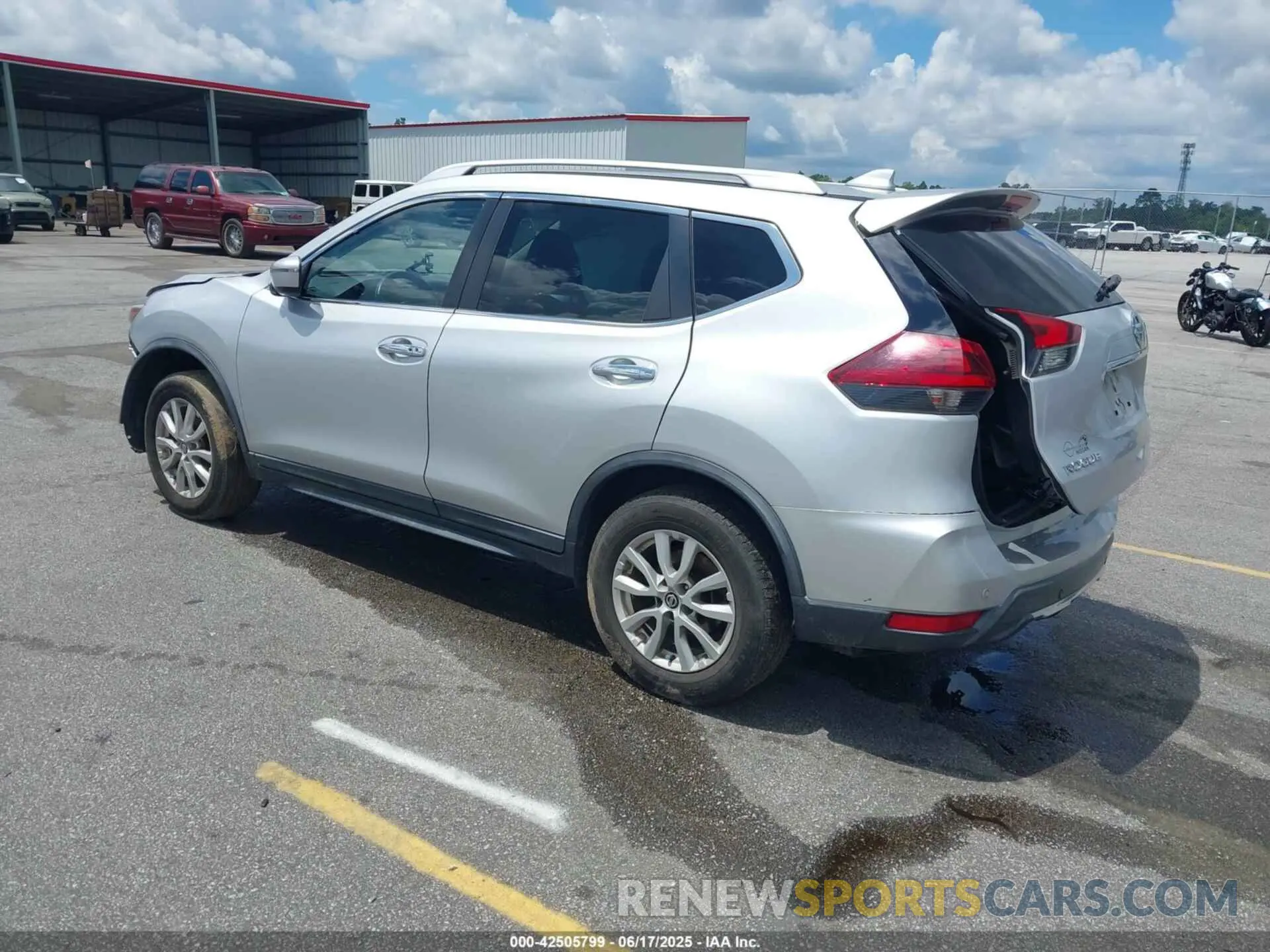3 fotografías del automóvil dañado KNMAT2MV2KP535760 NISSAN ROGUE 2019
