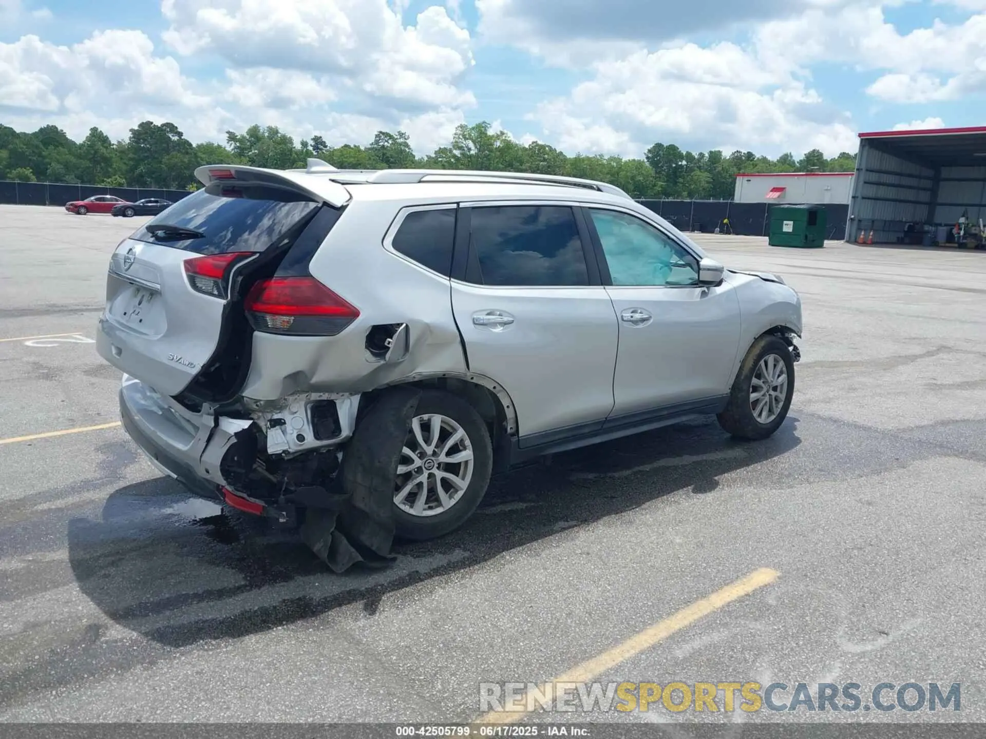 4 fotografías del automóvil dañado KNMAT2MV2KP535760 NISSAN ROGUE 2019