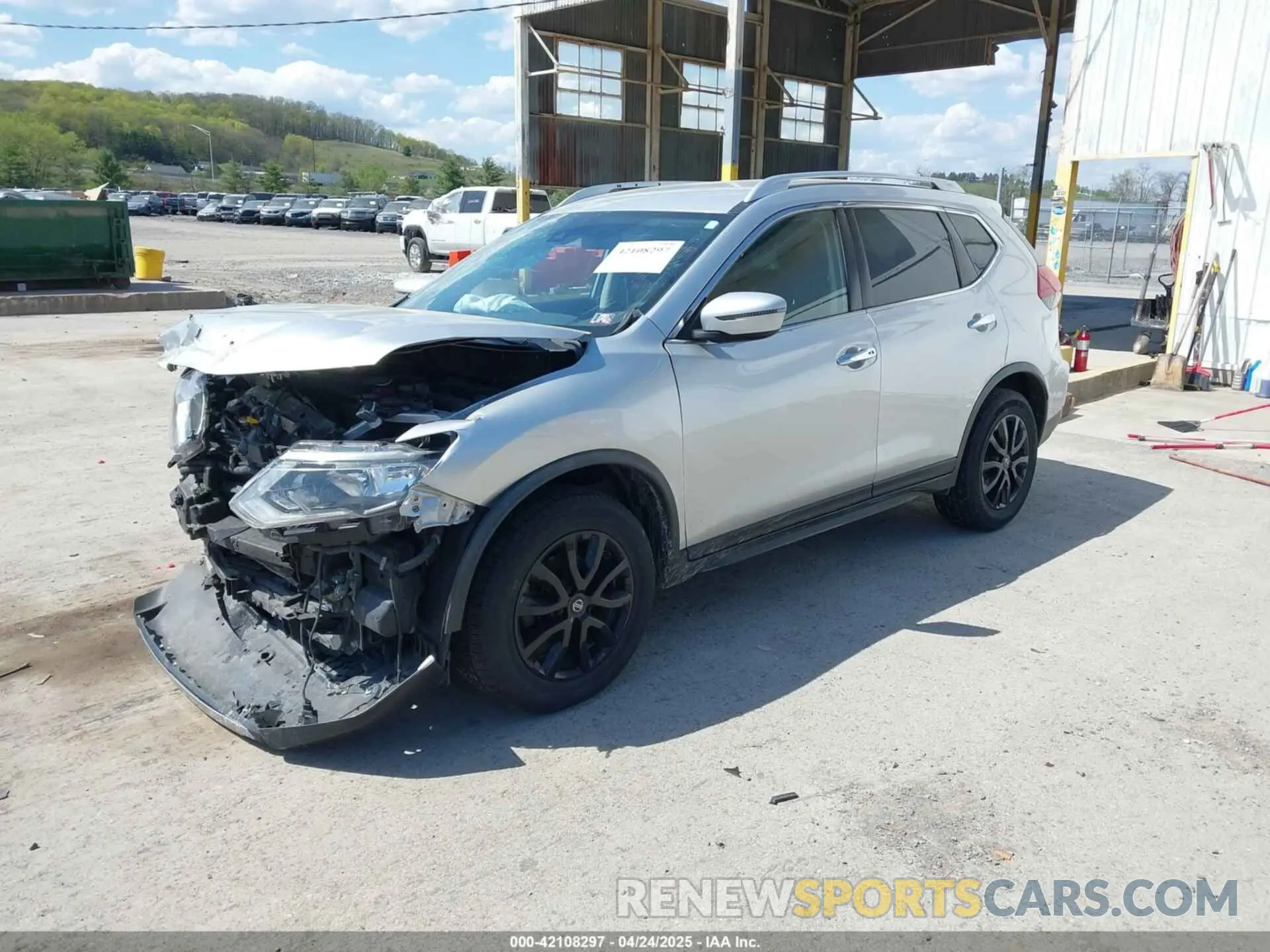 2 fotografías del automóvil dañado KNMAT2MV2KP558732 NISSAN ROGUE 2019