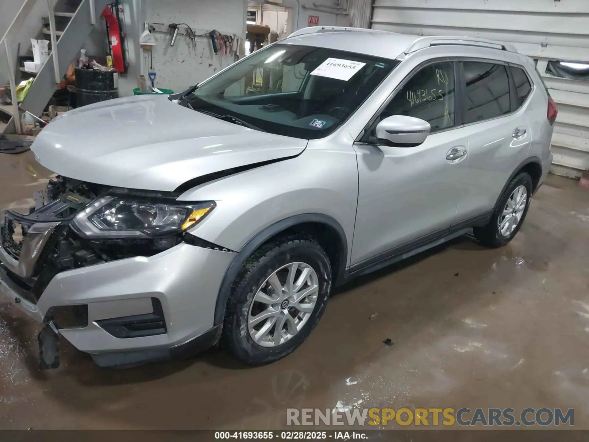 2 fotografías del automóvil dañado KNMAT2MV3KP502749 NISSAN ROGUE 2019