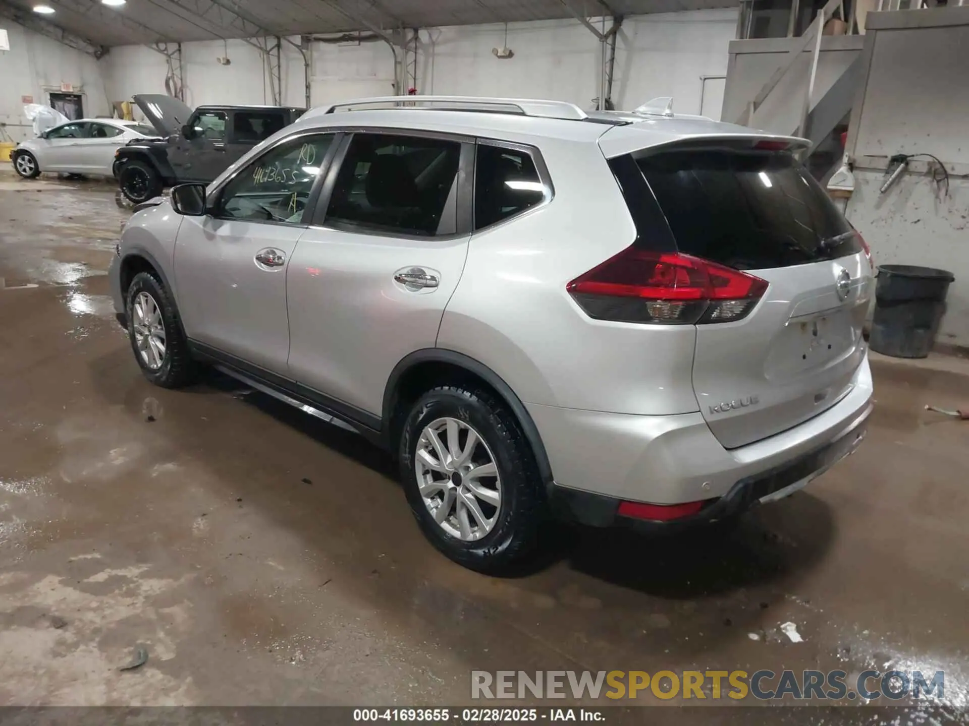 3 fotografías del automóvil dañado KNMAT2MV3KP502749 NISSAN ROGUE 2019