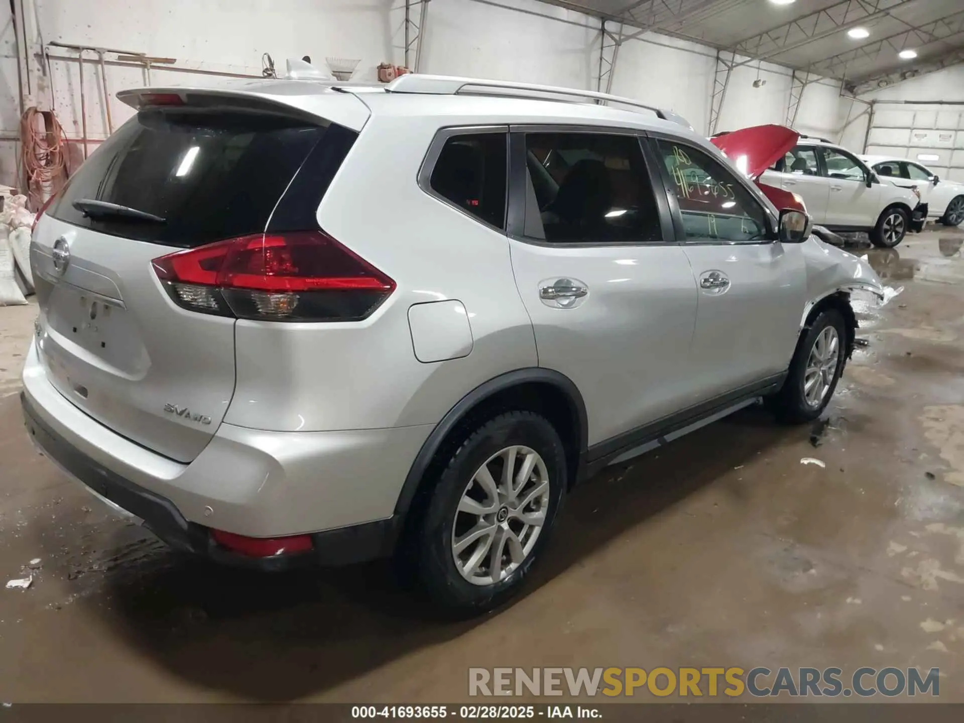 4 fotografías del automóvil dañado KNMAT2MV3KP502749 NISSAN ROGUE 2019