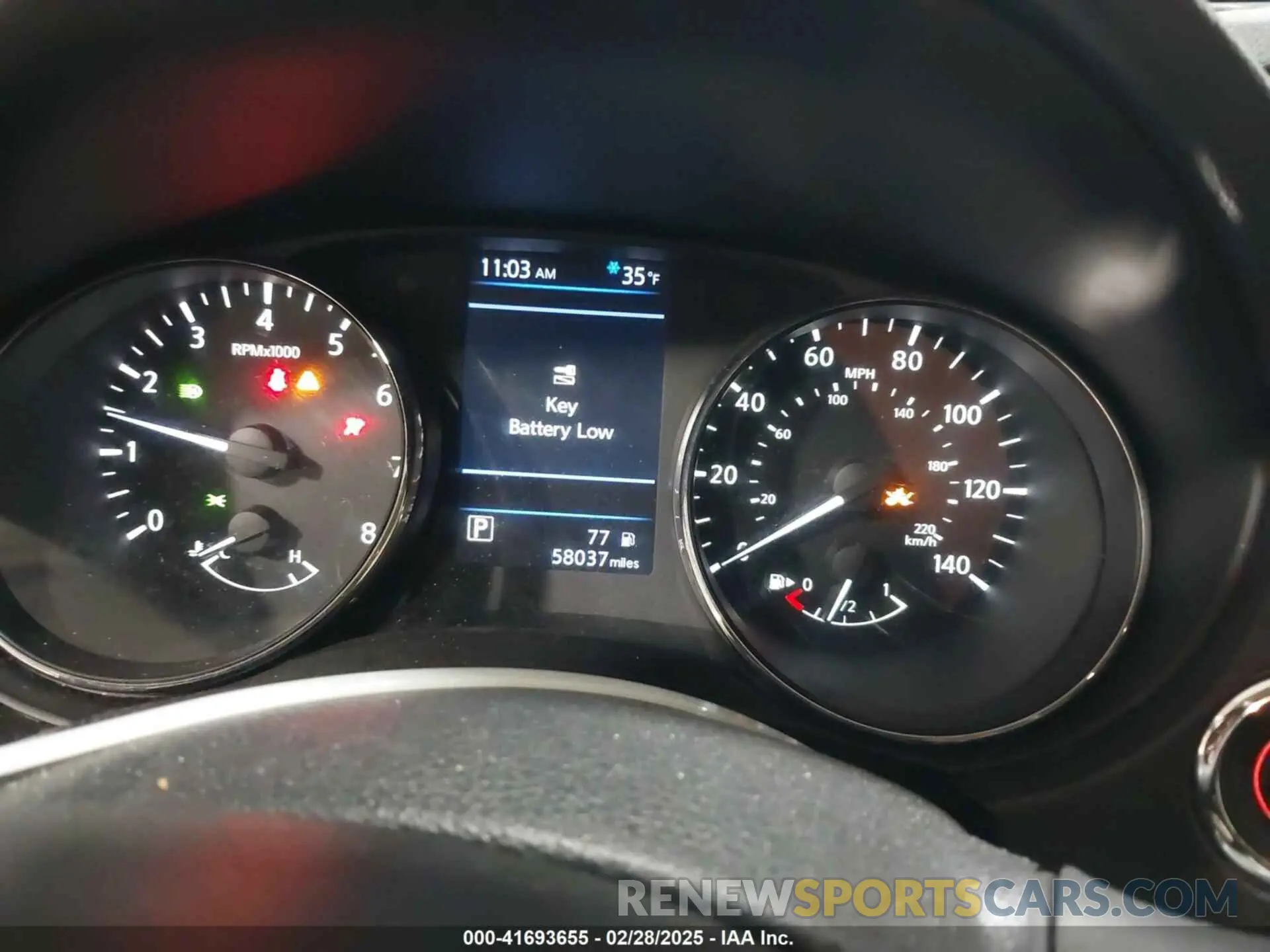 7 fotografías del automóvil dañado KNMAT2MV3KP502749 NISSAN ROGUE 2019