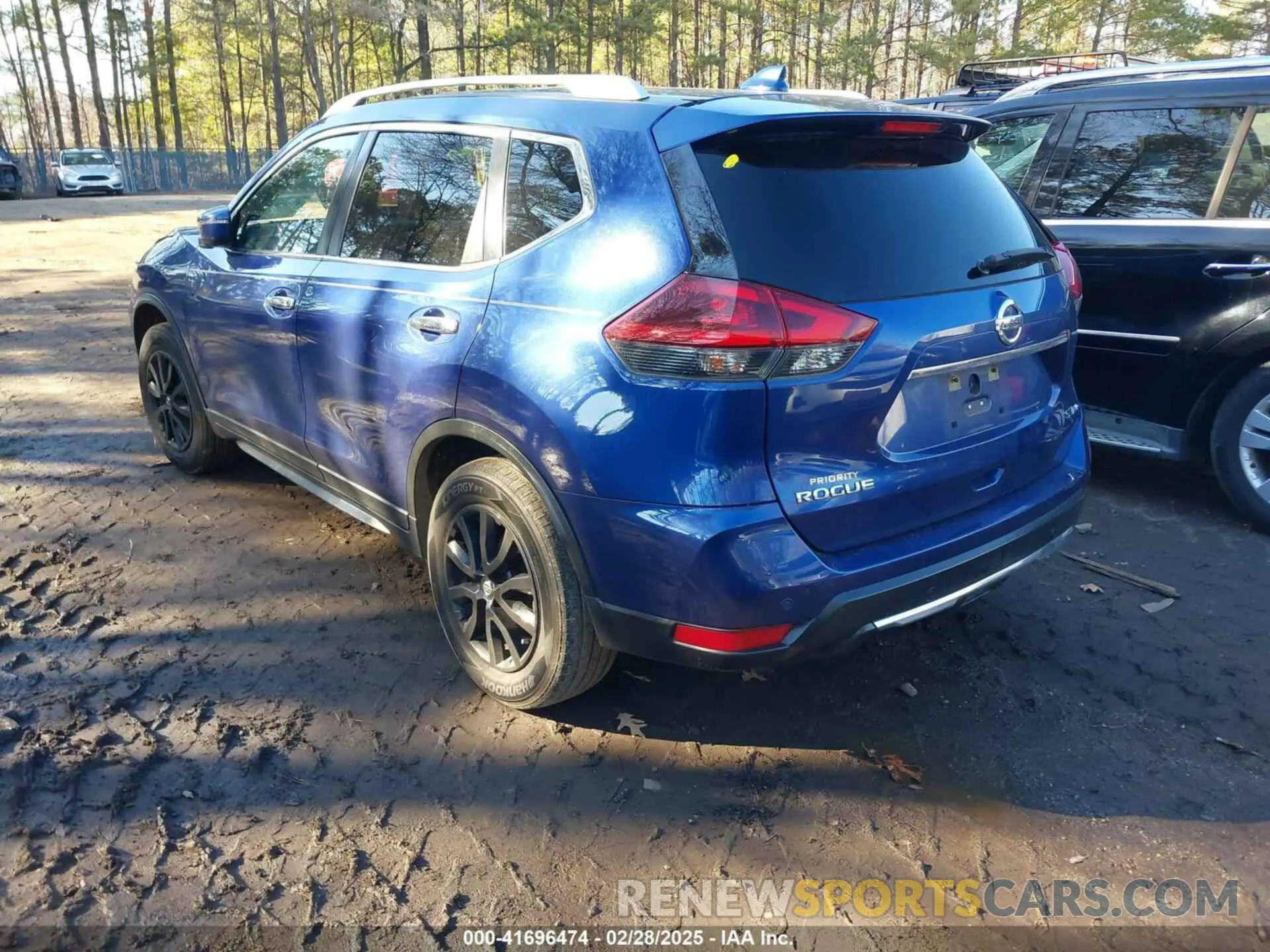 3 fotografías del automóvil dañado KNMAT2MV3KP513539 NISSAN ROGUE 2019
