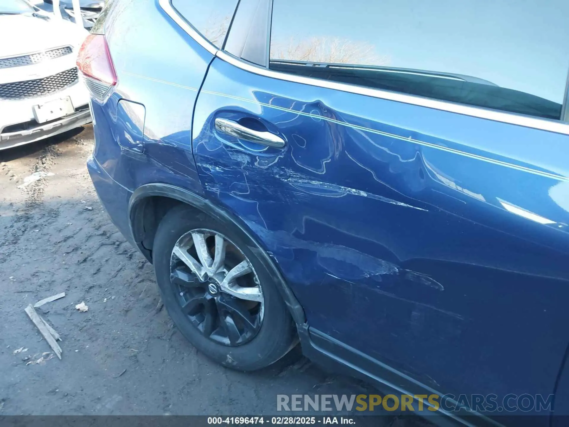 6 fotografías del automóvil dañado KNMAT2MV3KP513539 NISSAN ROGUE 2019
