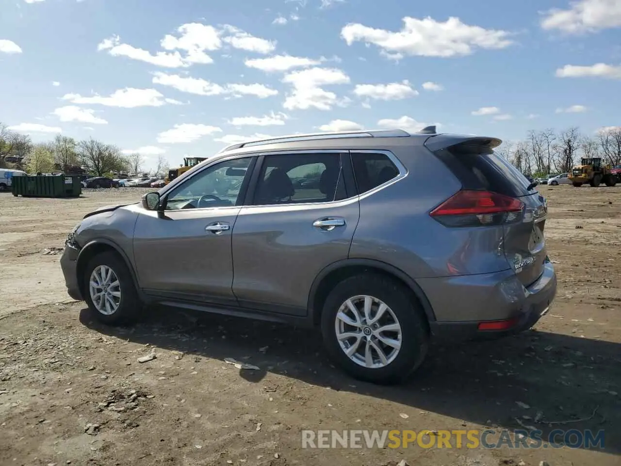 2 fotografías del automóvil dañado KNMAT2MV3KP523035 NISSAN ROGUE 2019