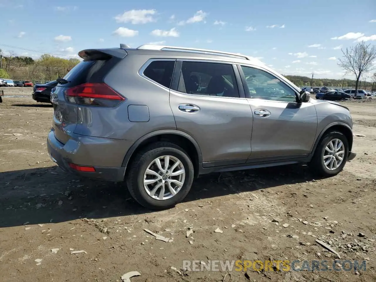 3 fotografías del automóvil dañado KNMAT2MV3KP523035 NISSAN ROGUE 2019