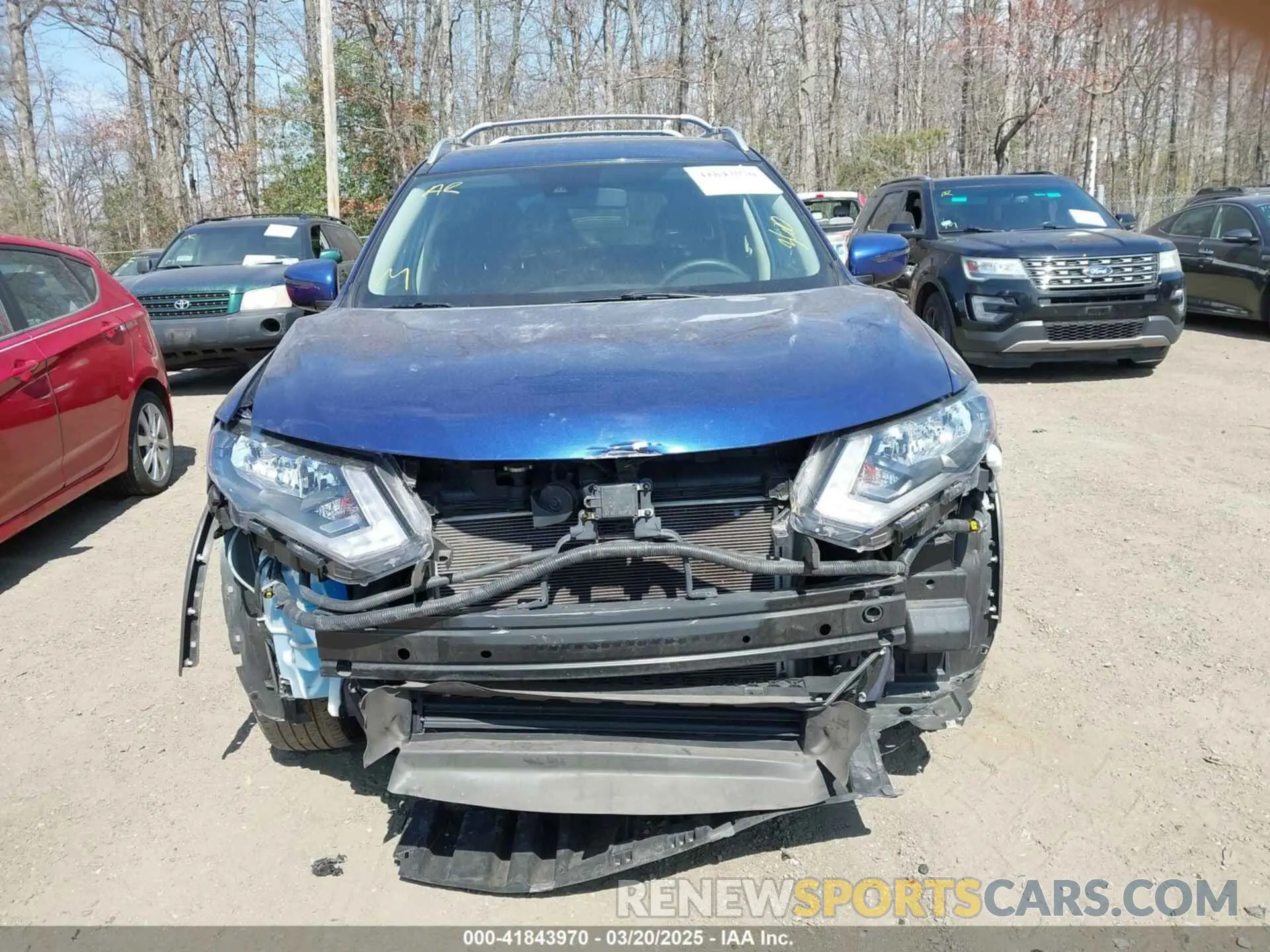13 fotografías del automóvil dañado KNMAT2MV3KP527859 NISSAN ROGUE 2019