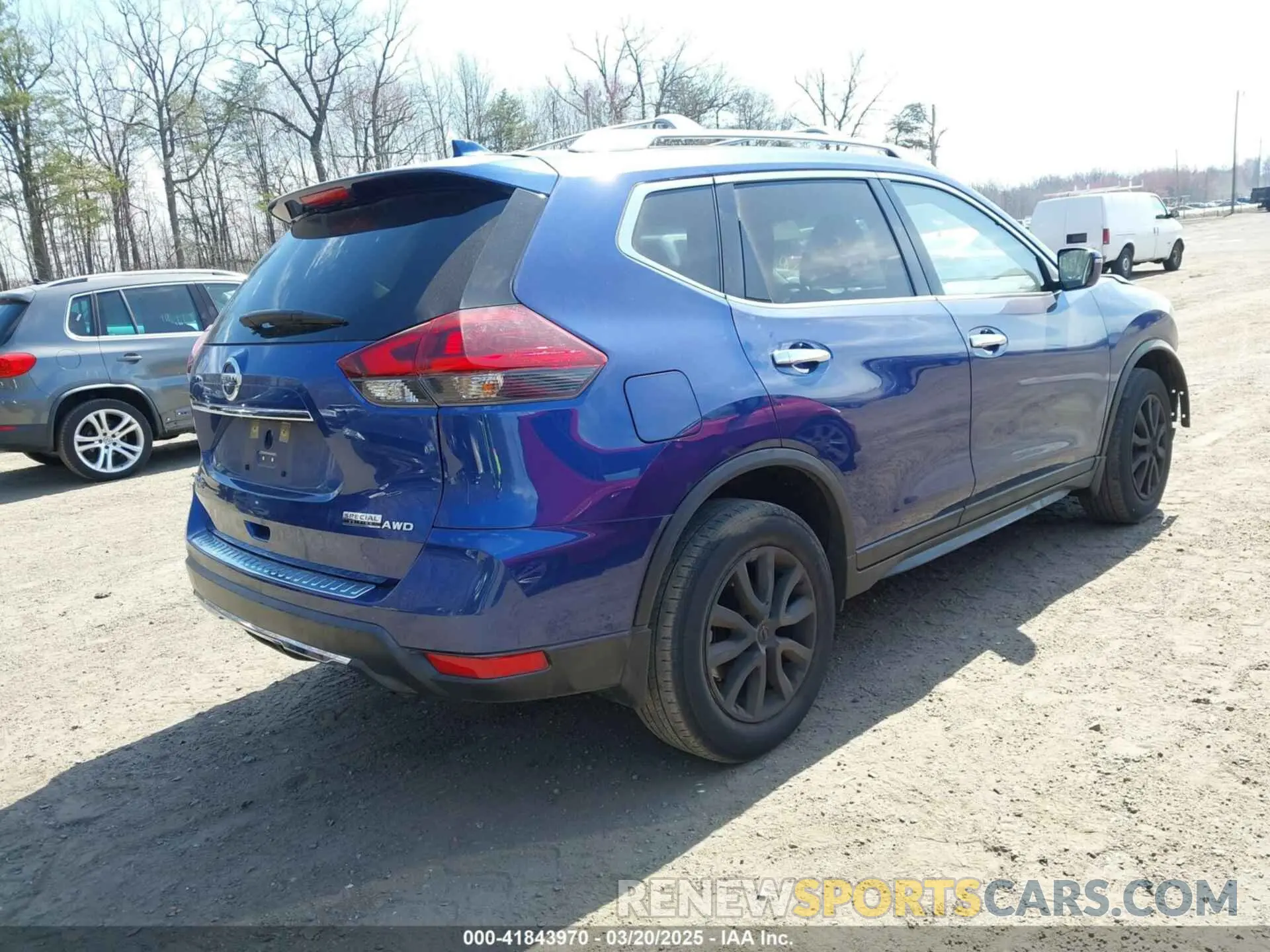 4 fotografías del automóvil dañado KNMAT2MV3KP527859 NISSAN ROGUE 2019