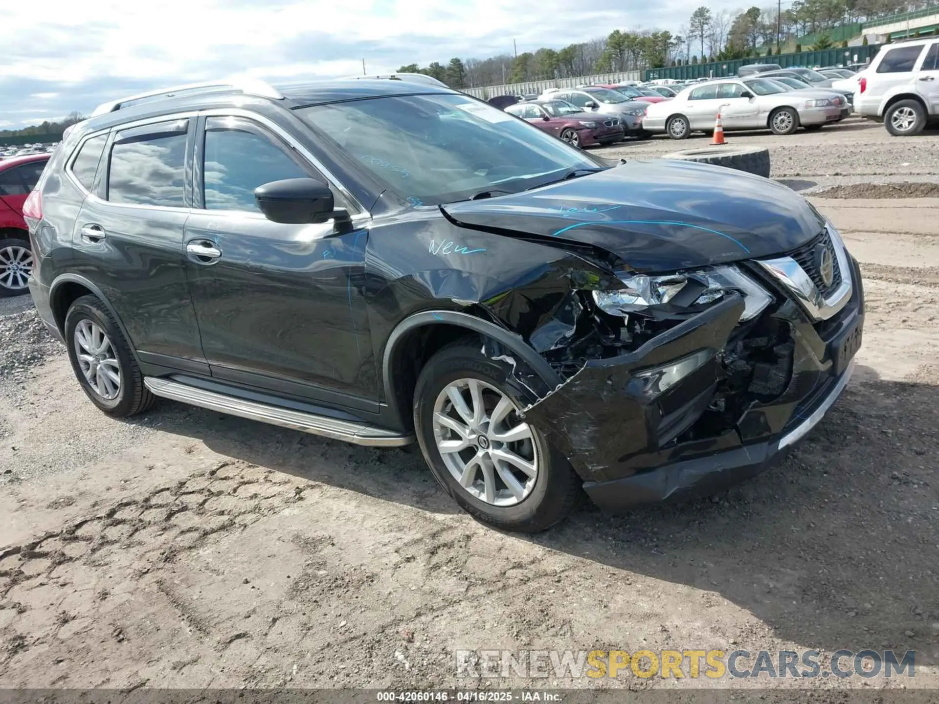1 fotografías del automóvil dañado KNMAT2MV3KP531779 NISSAN ROGUE 2019