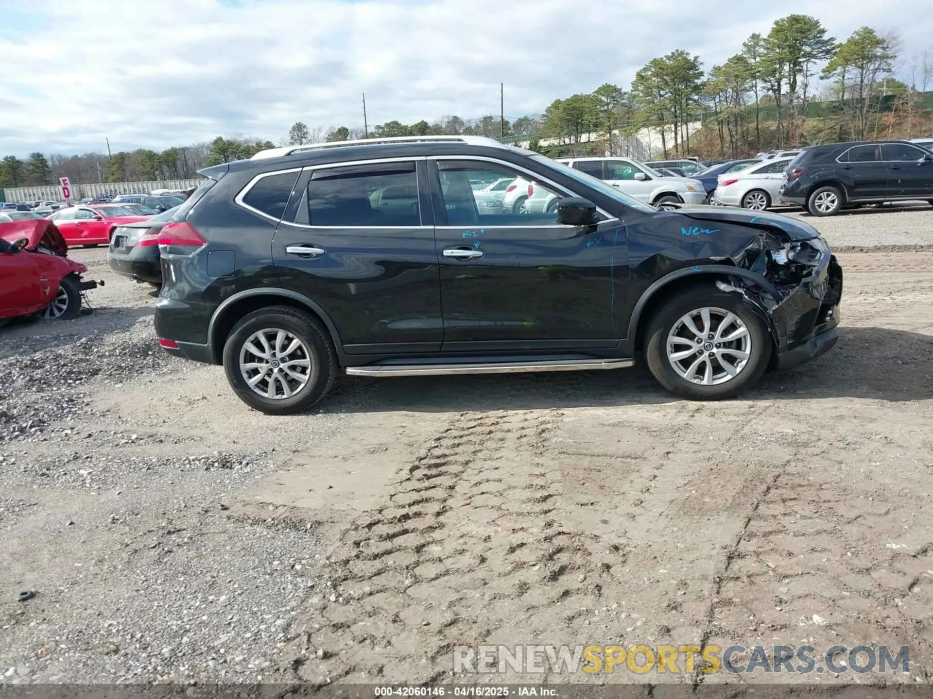 13 fotografías del automóvil dañado KNMAT2MV3KP531779 NISSAN ROGUE 2019
