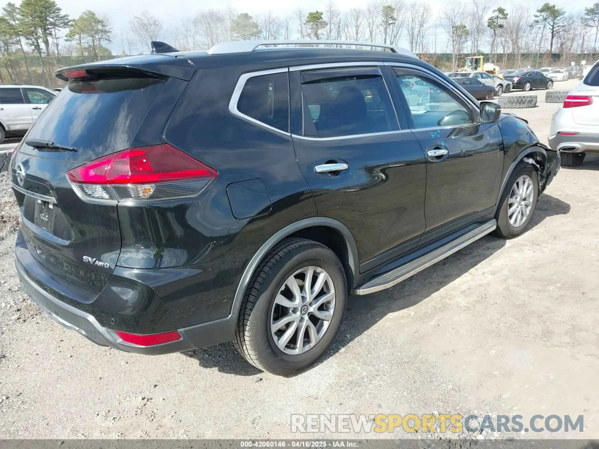 4 fotografías del automóvil dañado KNMAT2MV3KP531779 NISSAN ROGUE 2019