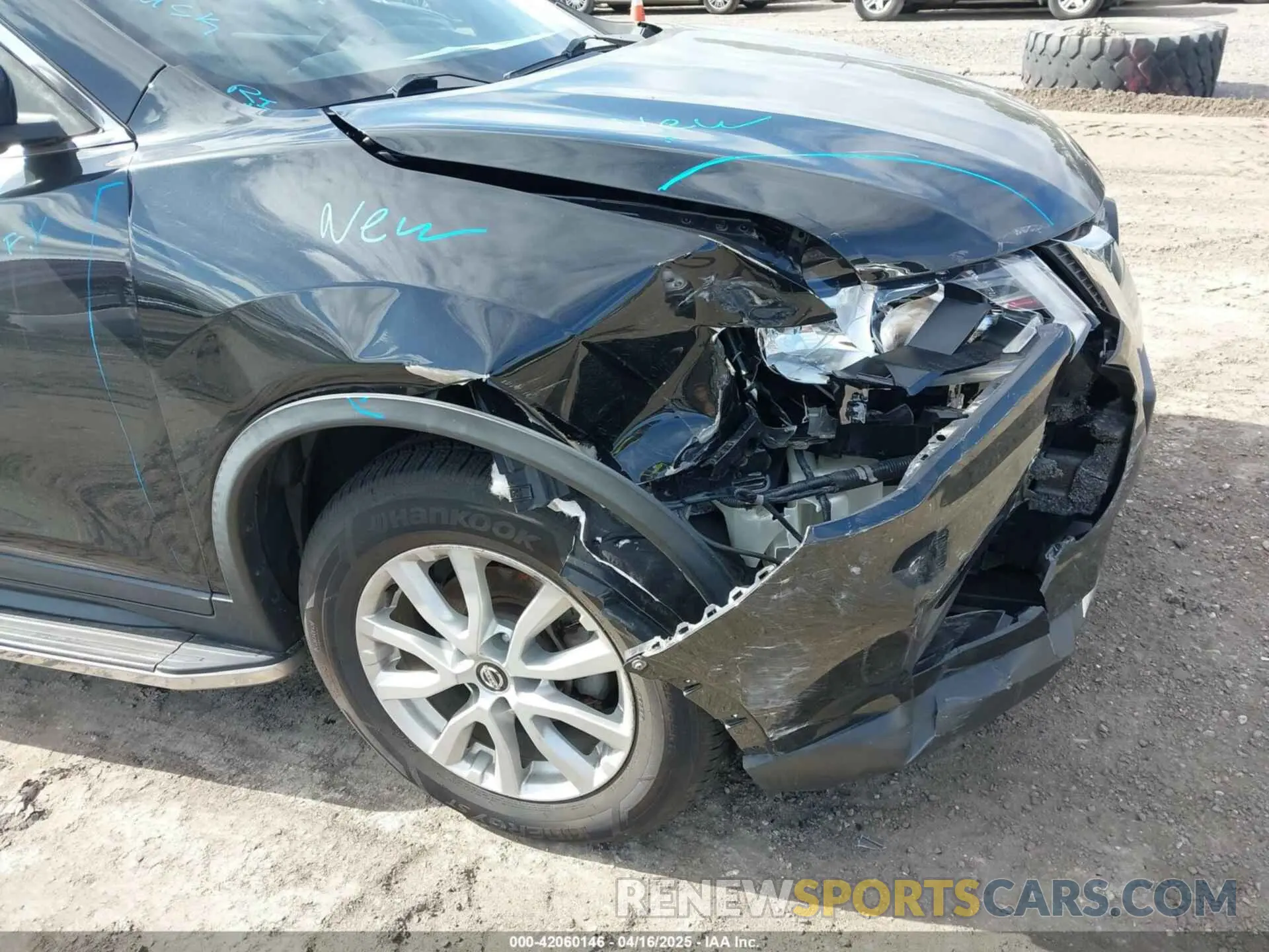 6 fotografías del automóvil dañado KNMAT2MV3KP531779 NISSAN ROGUE 2019