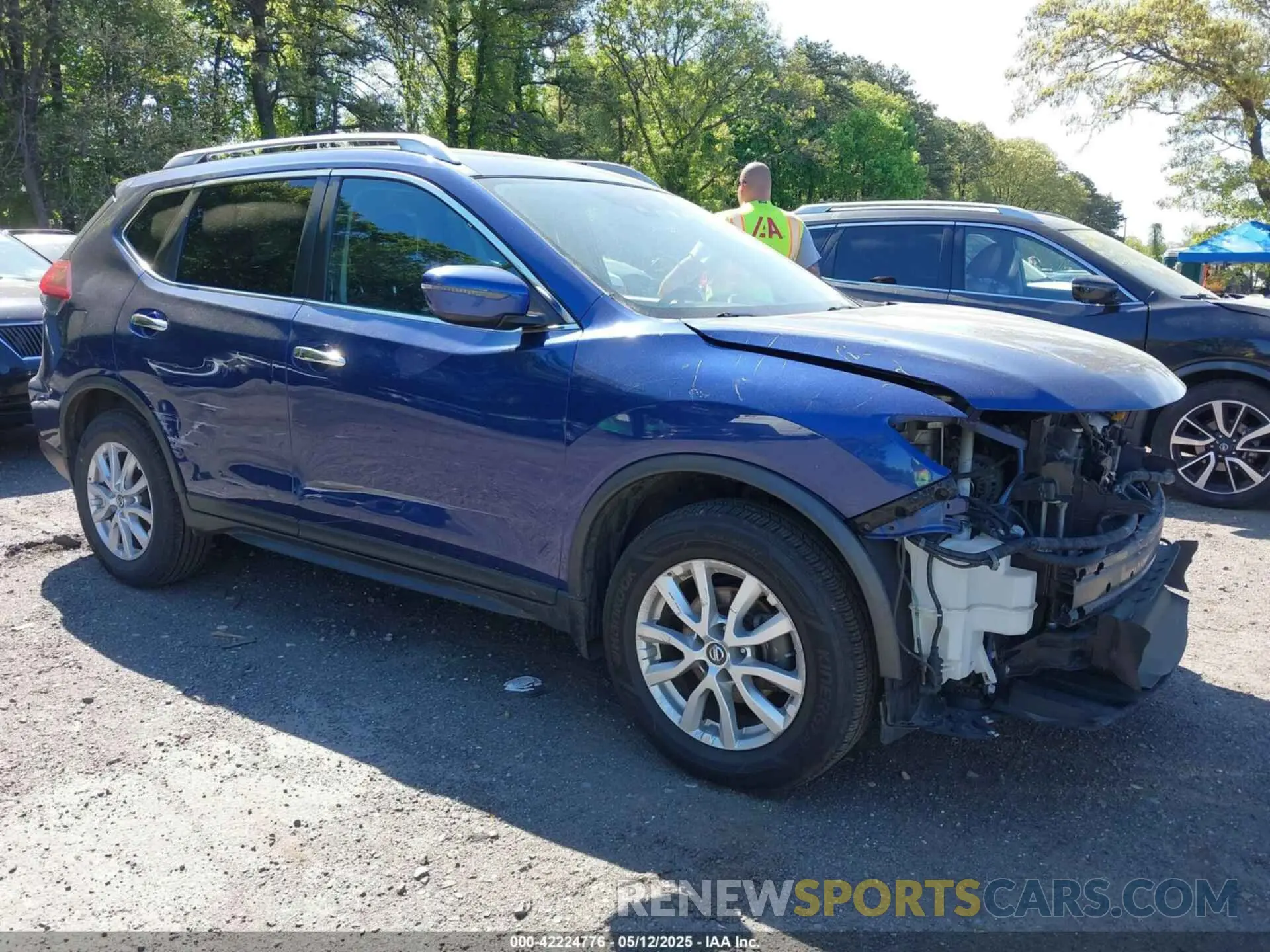 1 fotografías del automóvil dañado KNMAT2MV3KP551174 NISSAN ROGUE 2019