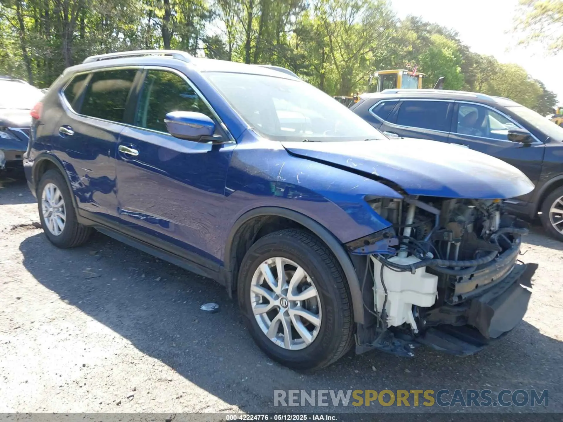 6 fotografías del automóvil dañado KNMAT2MV3KP551174 NISSAN ROGUE 2019