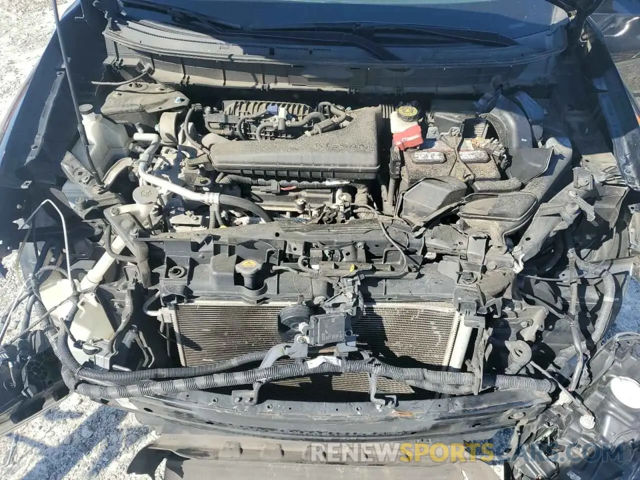 12 fotografías del automóvil dañado KNMAT2MV3KP555306 NISSAN ROGUE 2019