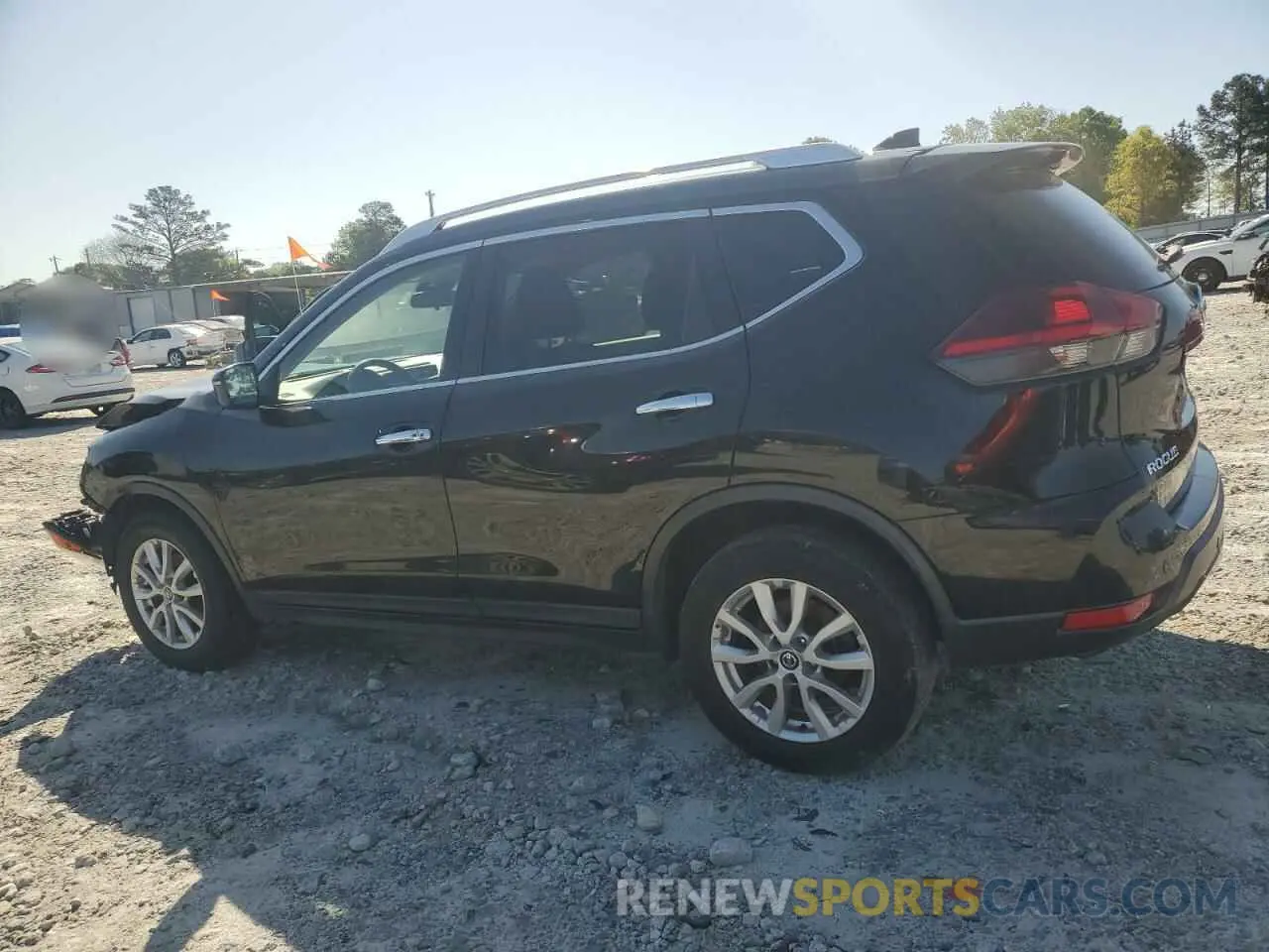2 fotografías del automóvil dañado KNMAT2MV3KP555306 NISSAN ROGUE 2019