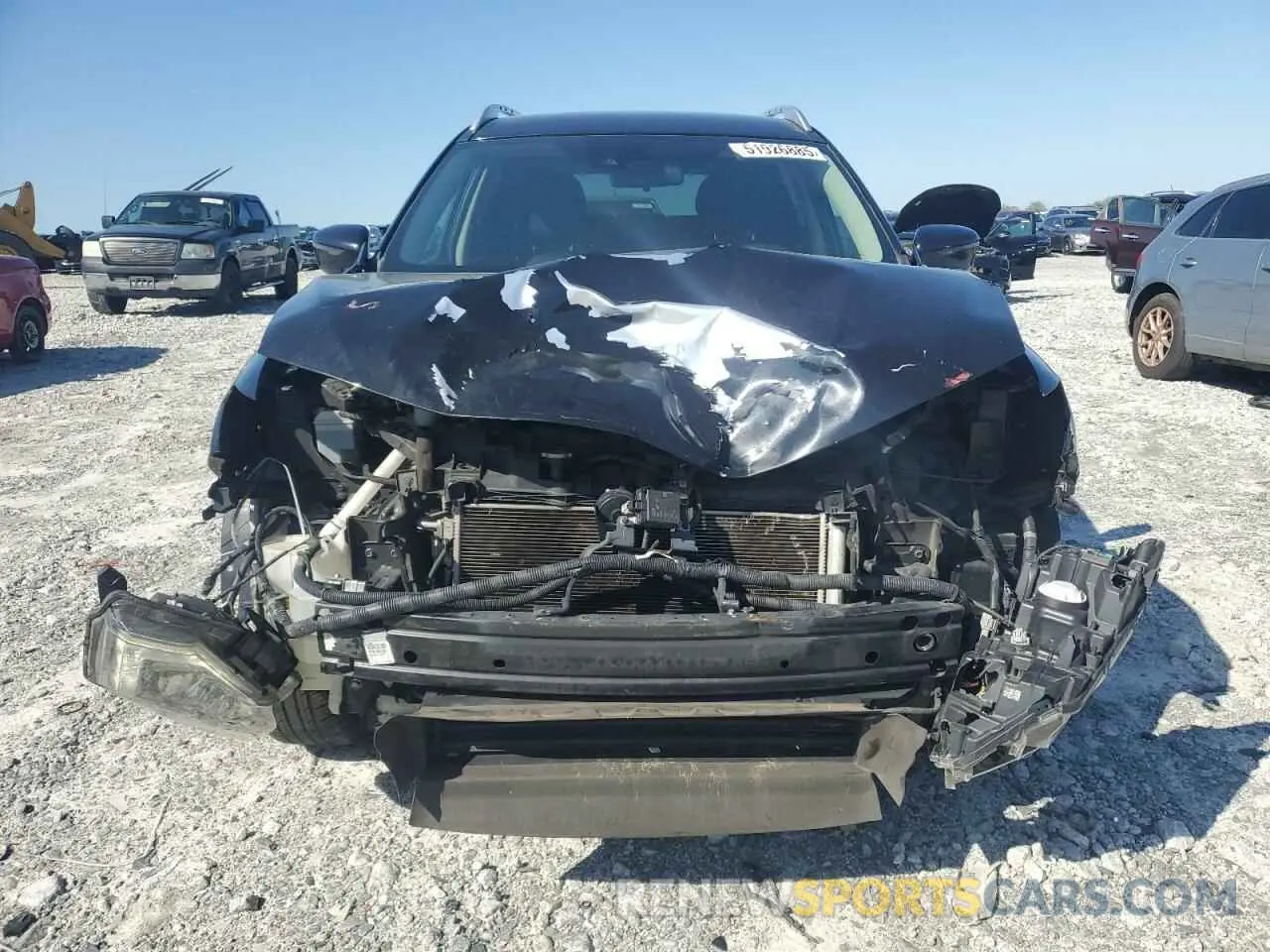 5 fotografías del automóvil dañado KNMAT2MV3KP555306 NISSAN ROGUE 2019