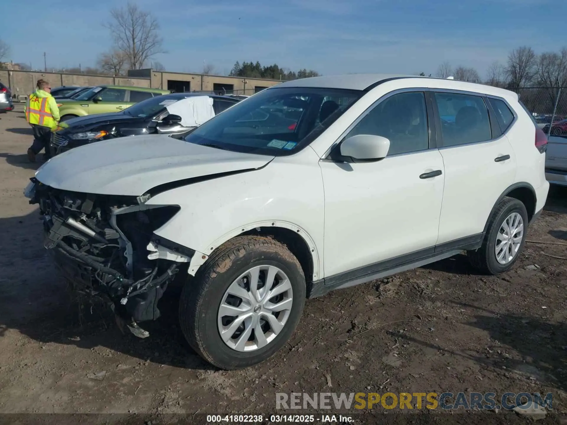 2 fotografías del automóvil dañado KNMAT2MV4KP548848 NISSAN ROGUE 2019