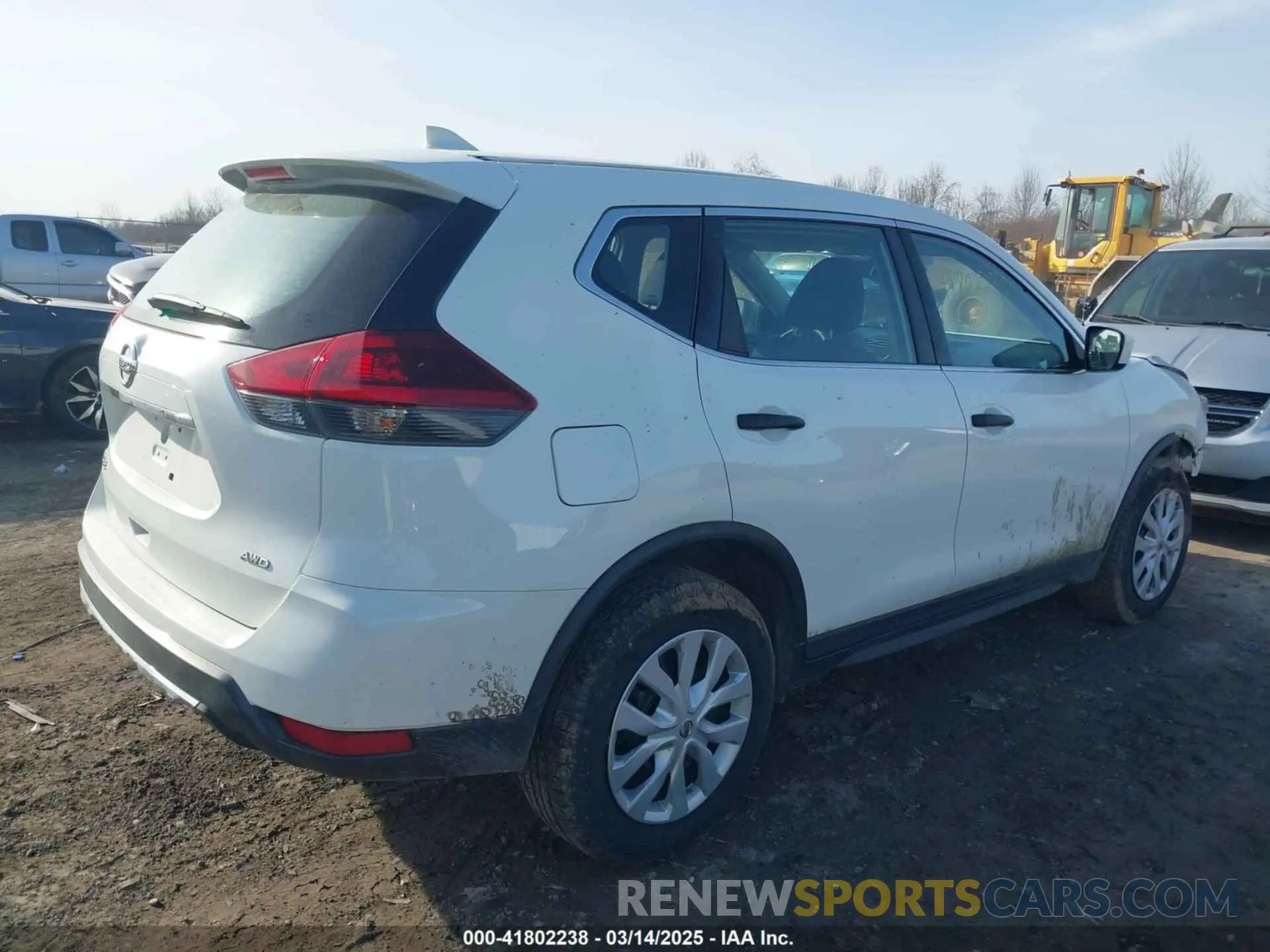 4 fotografías del automóvil dañado KNMAT2MV4KP548848 NISSAN ROGUE 2019