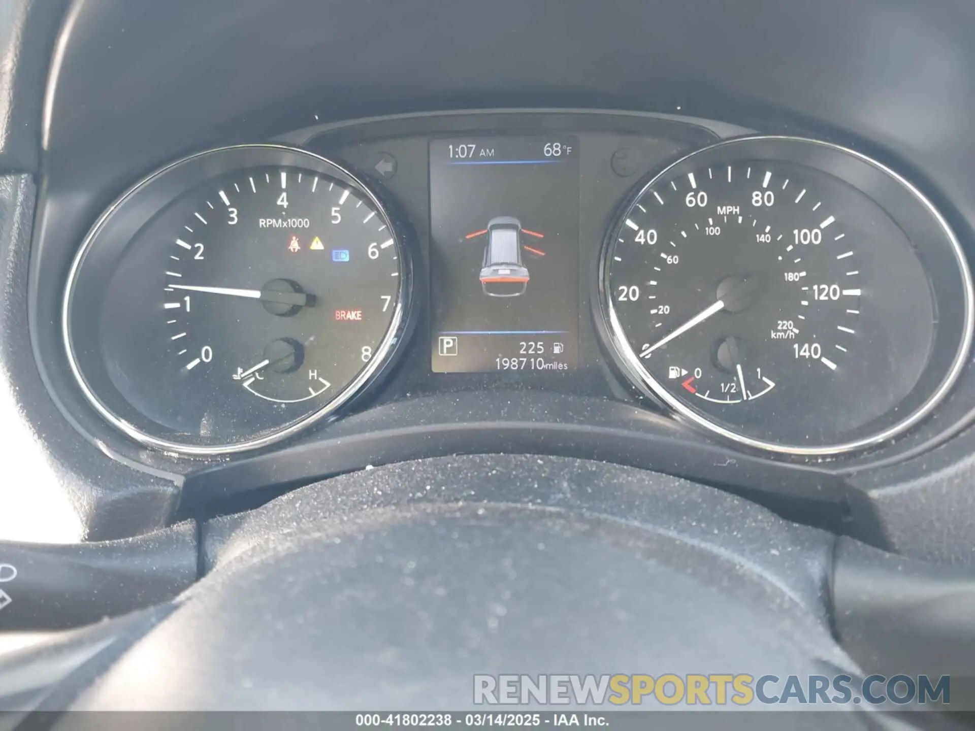 7 fotografías del automóvil dañado KNMAT2MV4KP548848 NISSAN ROGUE 2019