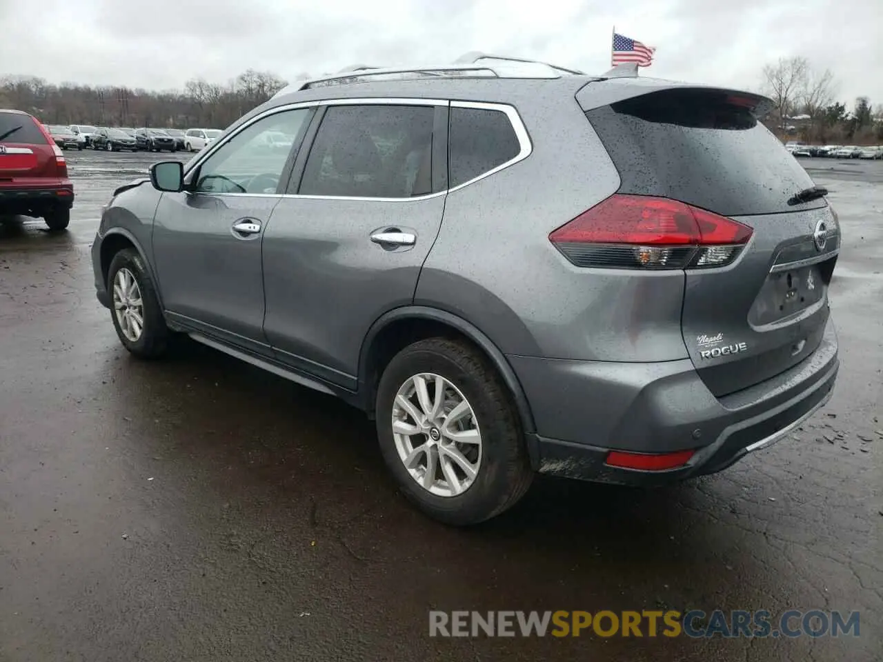 2 fotografías del automóvil dañado KNMAT2MV4KP553502 NISSAN ROGUE 2019