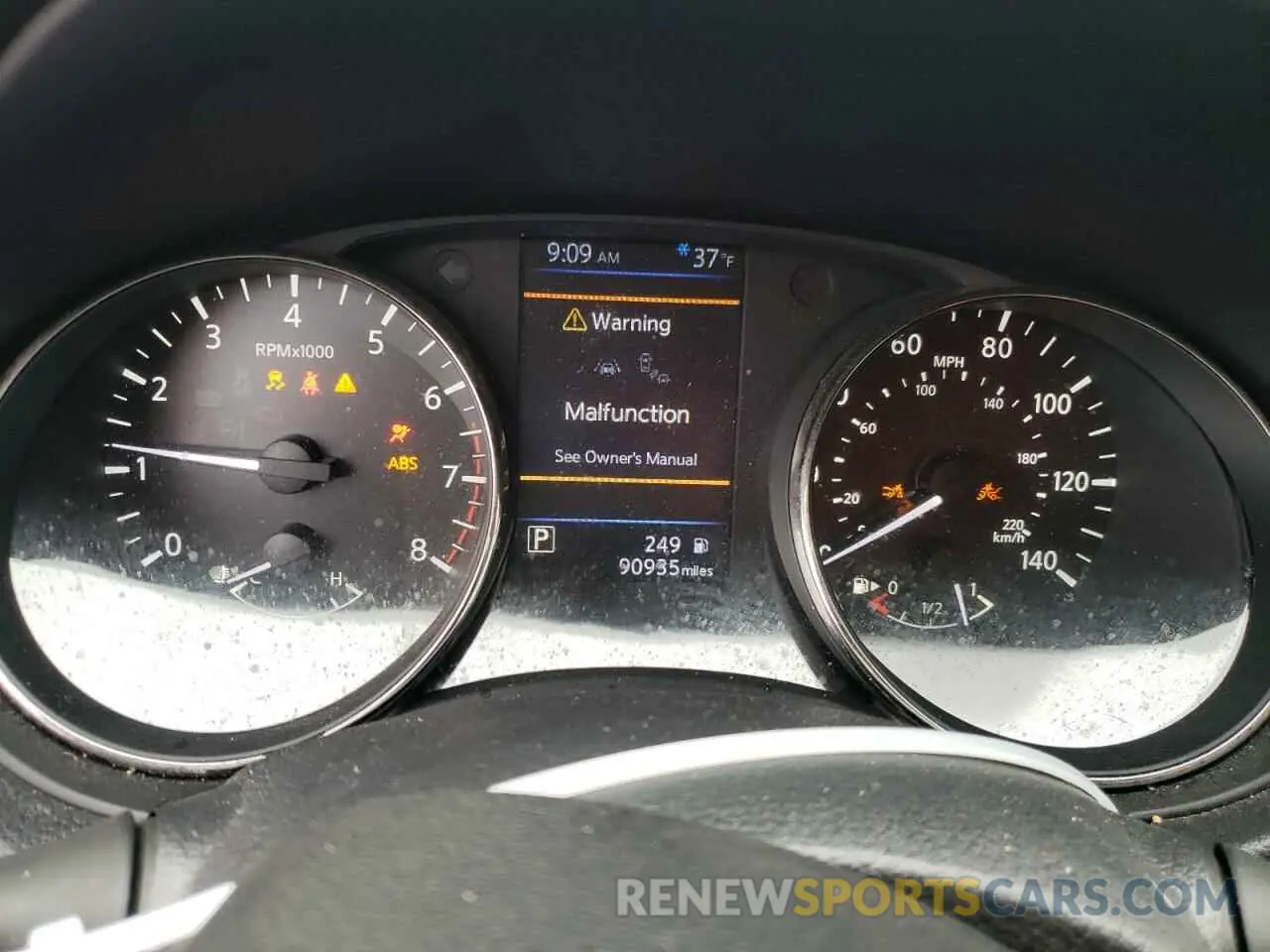 9 fotografías del automóvil dañado KNMAT2MV4KP553502 NISSAN ROGUE 2019