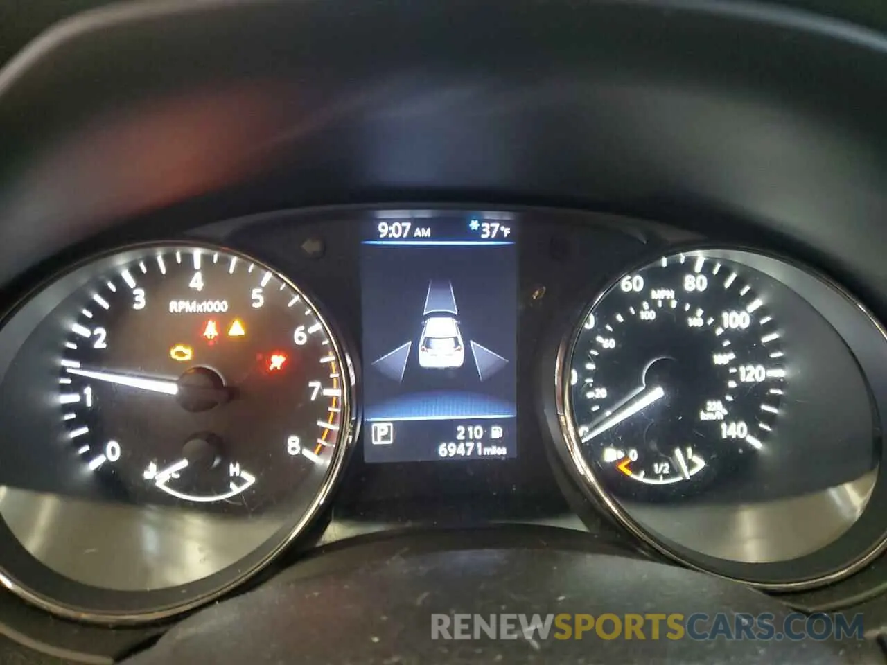 9 fotografías del automóvil dañado KNMAT2MV5KP504650 NISSAN ROGUE 2019