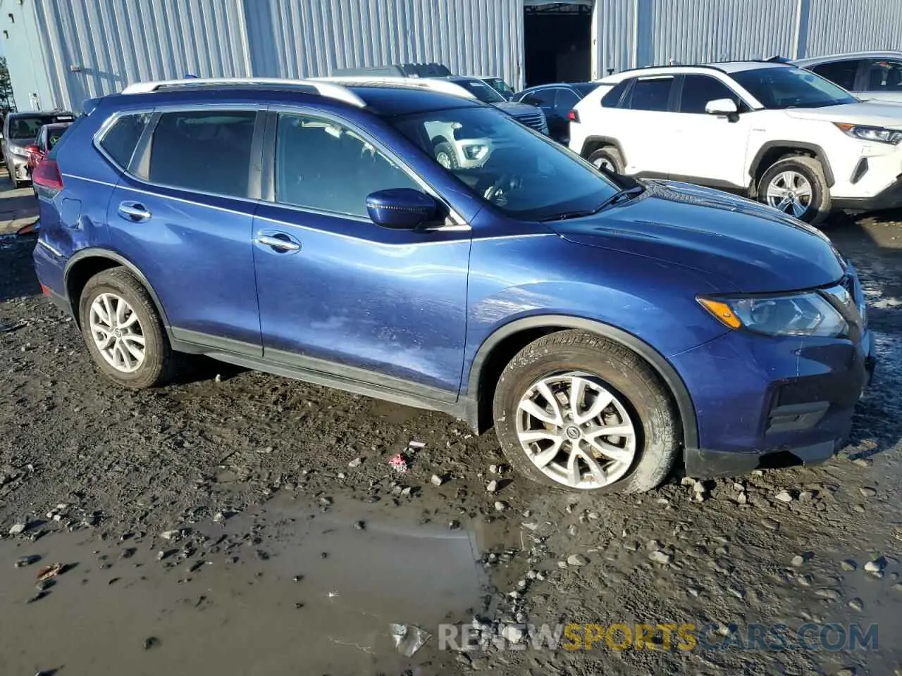 4 fotografías del automóvil dañado KNMAT2MV5KP550429 NISSAN ROGUE 2019
