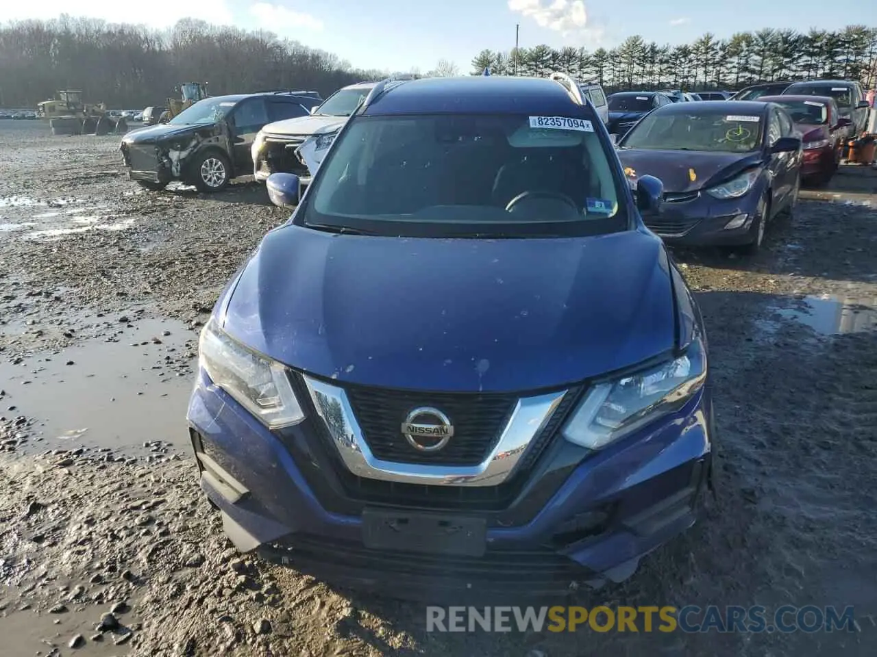 5 fotografías del automóvil dañado KNMAT2MV5KP550429 NISSAN ROGUE 2019