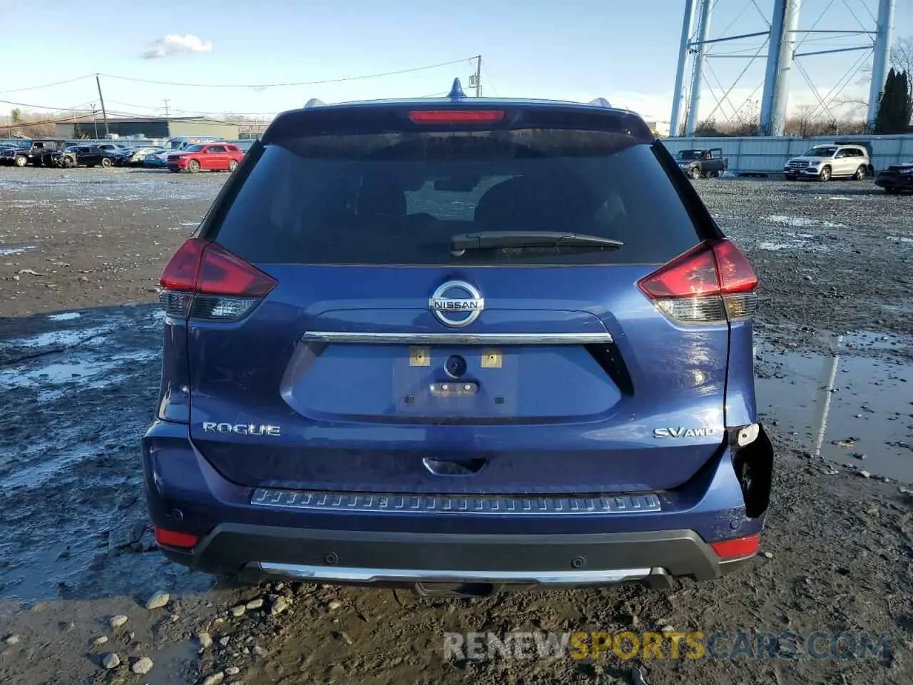 6 fotografías del automóvil dañado KNMAT2MV5KP550429 NISSAN ROGUE 2019