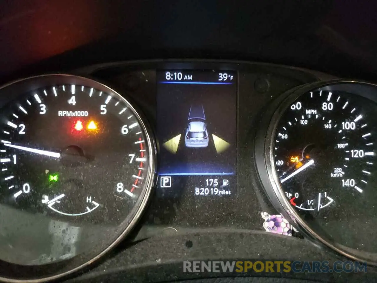 9 fotografías del automóvil dañado KNMAT2MV5KP554447 NISSAN ROGUE 2019