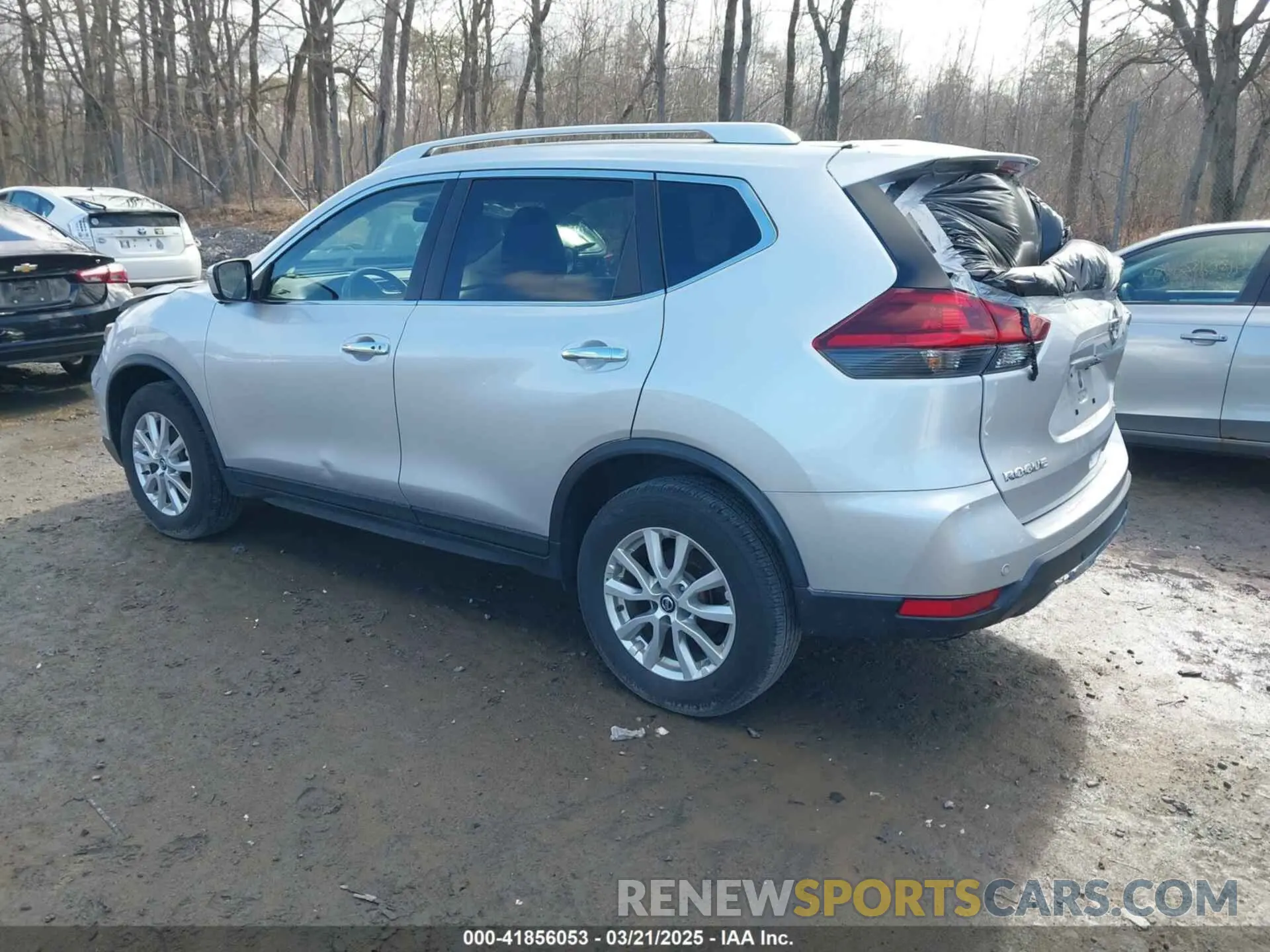 3 fotografías del automóvil dañado KNMAT2MV6KP503927 NISSAN ROGUE 2019
