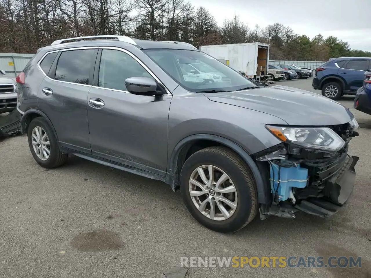 4 fotografías del automóvil dañado KNMAT2MV6KP533168 NISSAN ROGUE 2019