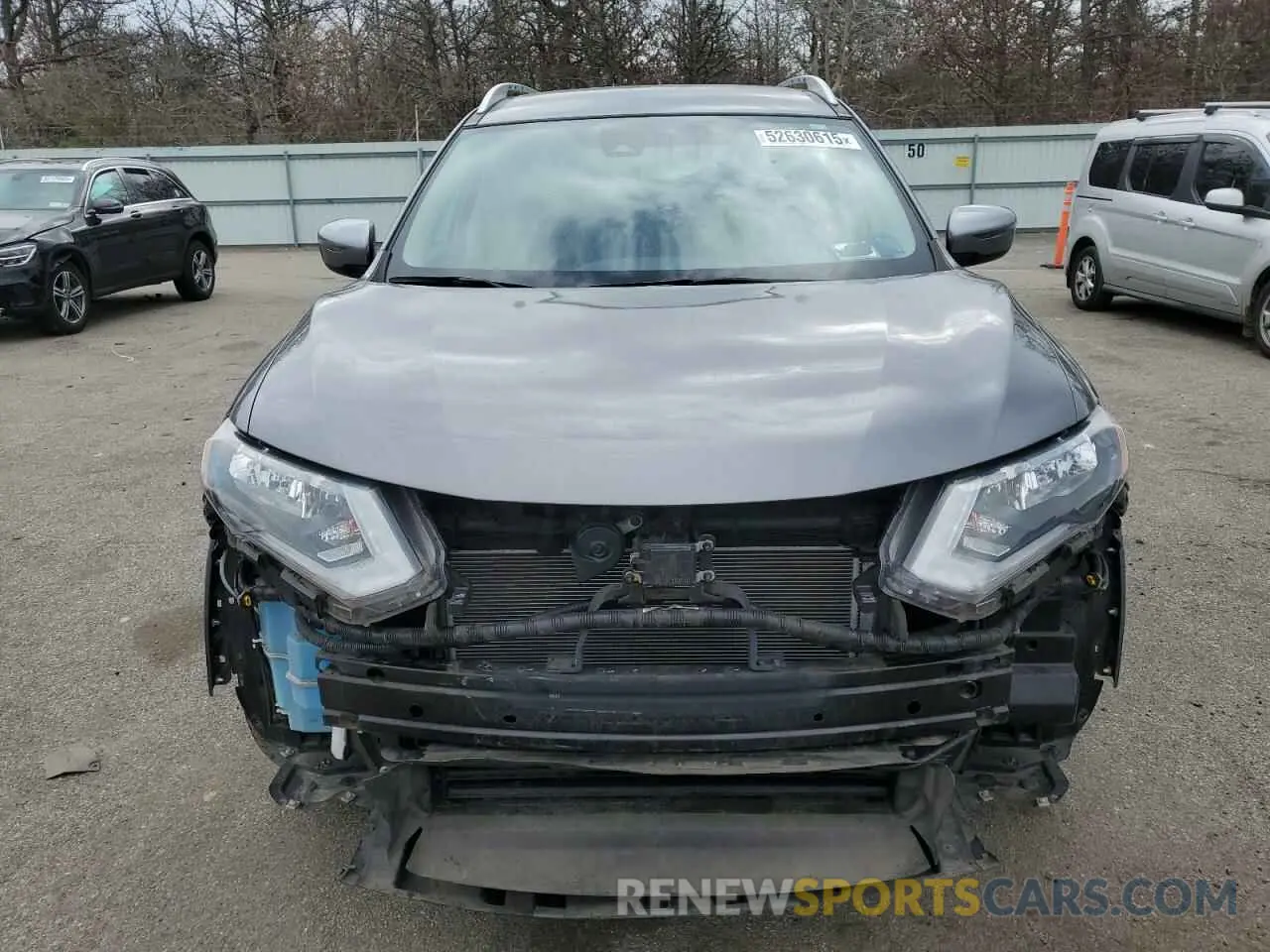 5 fotografías del automóvil dañado KNMAT2MV6KP533168 NISSAN ROGUE 2019