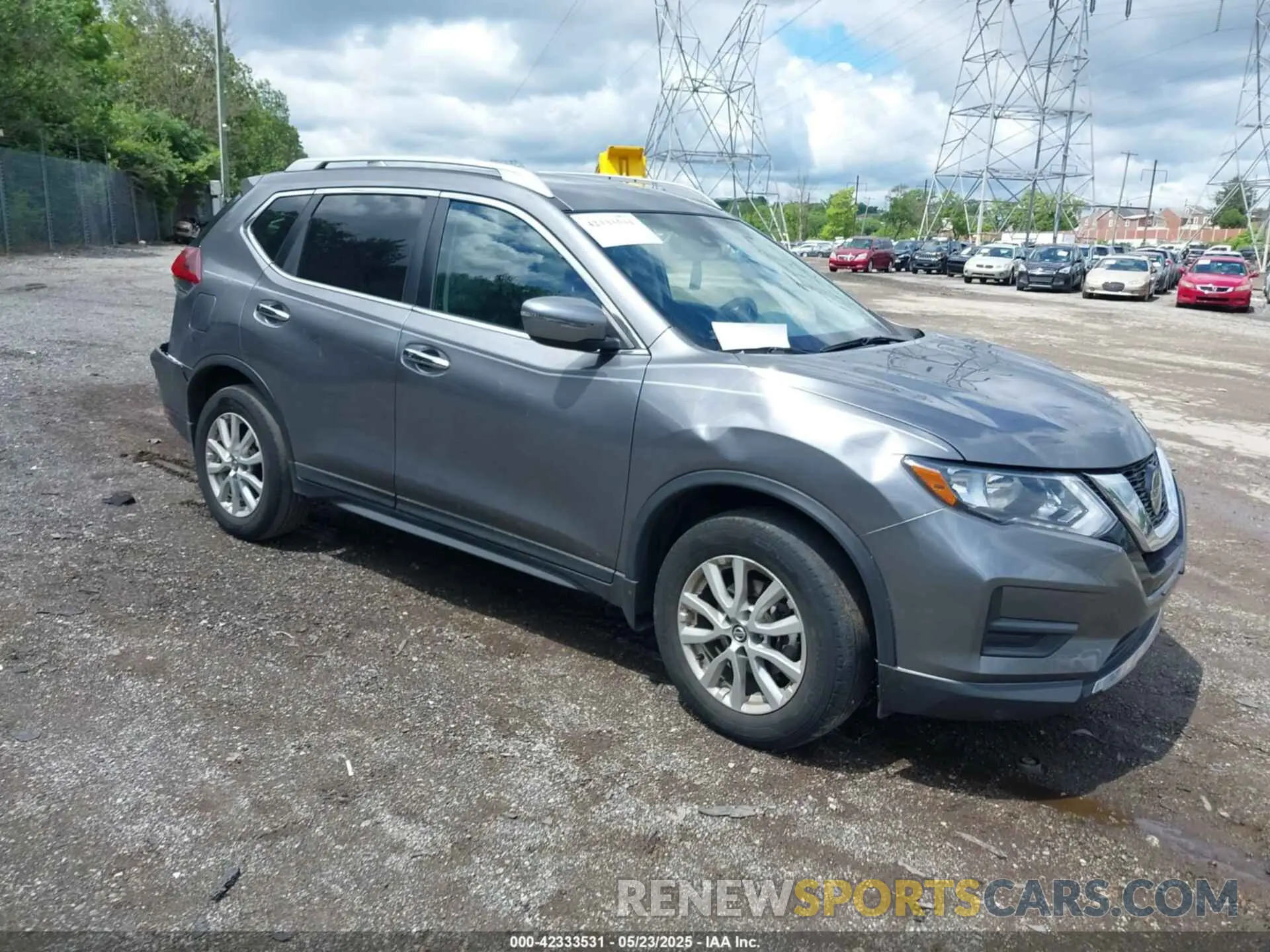 1 fotografías del automóvil dañado KNMAT2MV6KP546535 NISSAN ROGUE 2019
