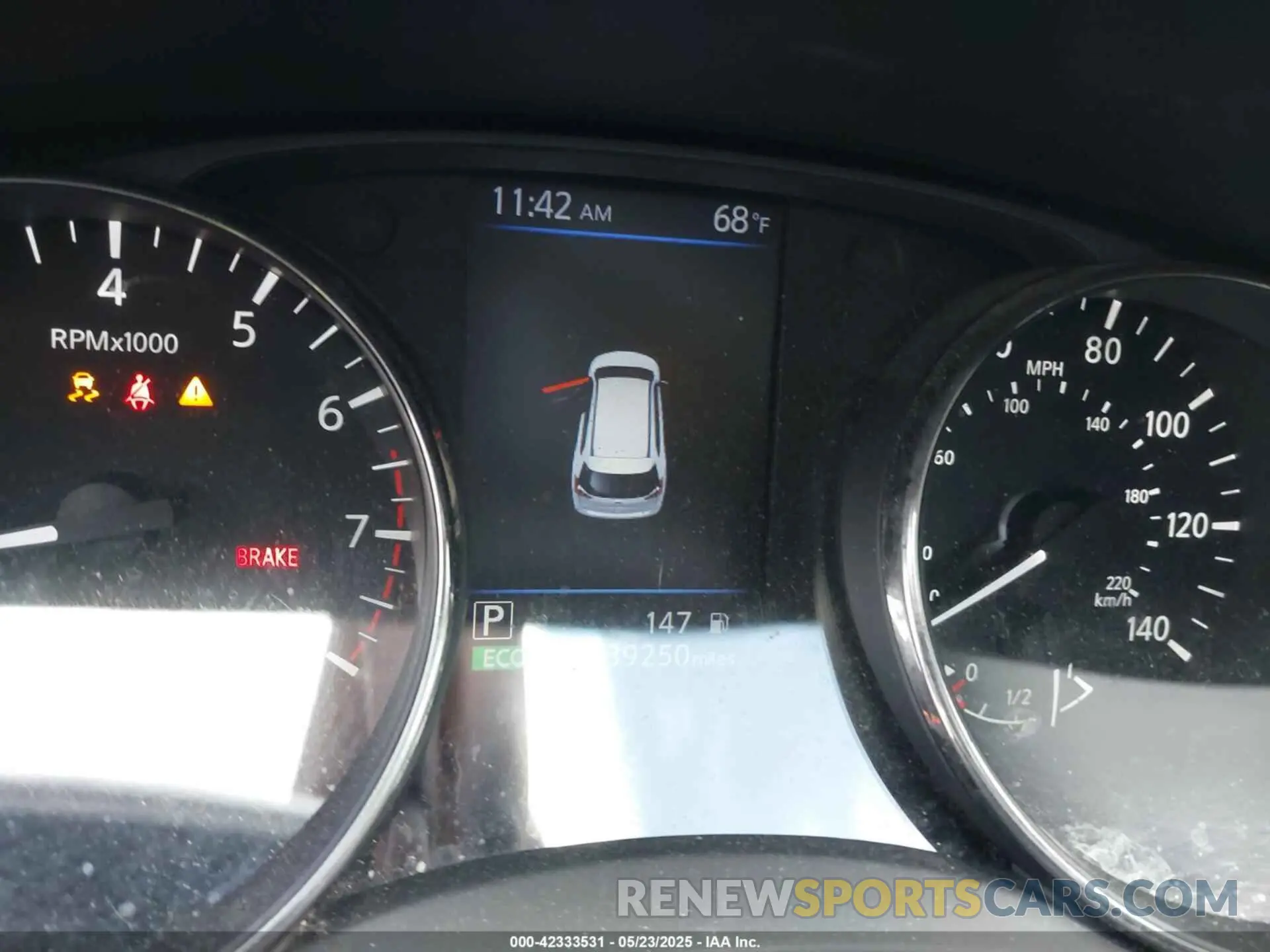 7 fotografías del automóvil dañado KNMAT2MV6KP546535 NISSAN ROGUE 2019