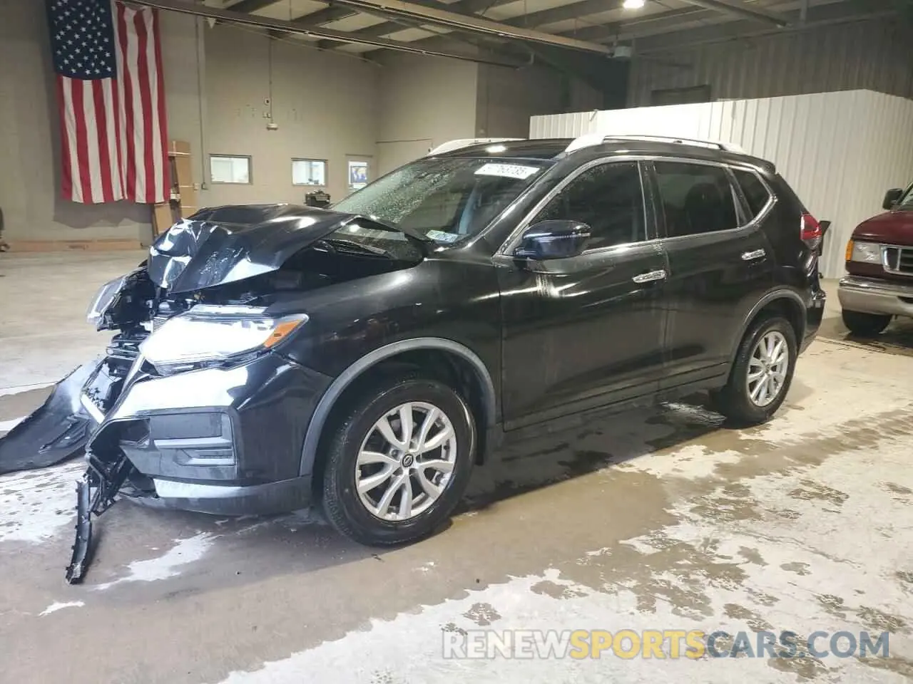 1 fotografías del automóvil dañado KNMAT2MV6KP553713 NISSAN ROGUE 2019