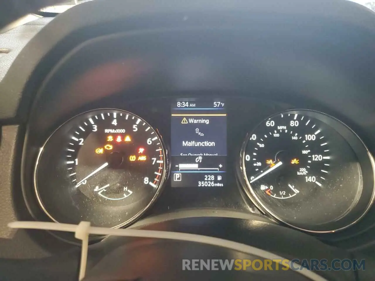 9 fotografías del automóvil dañado KNMAT2MV6KP553713 NISSAN ROGUE 2019